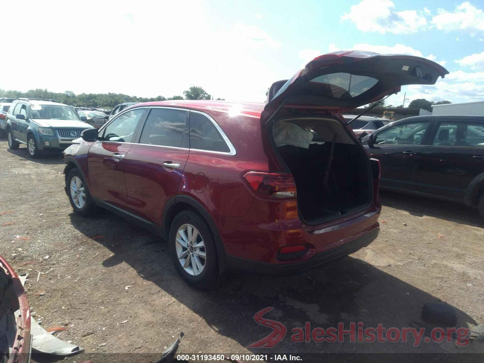 5XYPG4A39KG522021 2019 KIA SORENTO