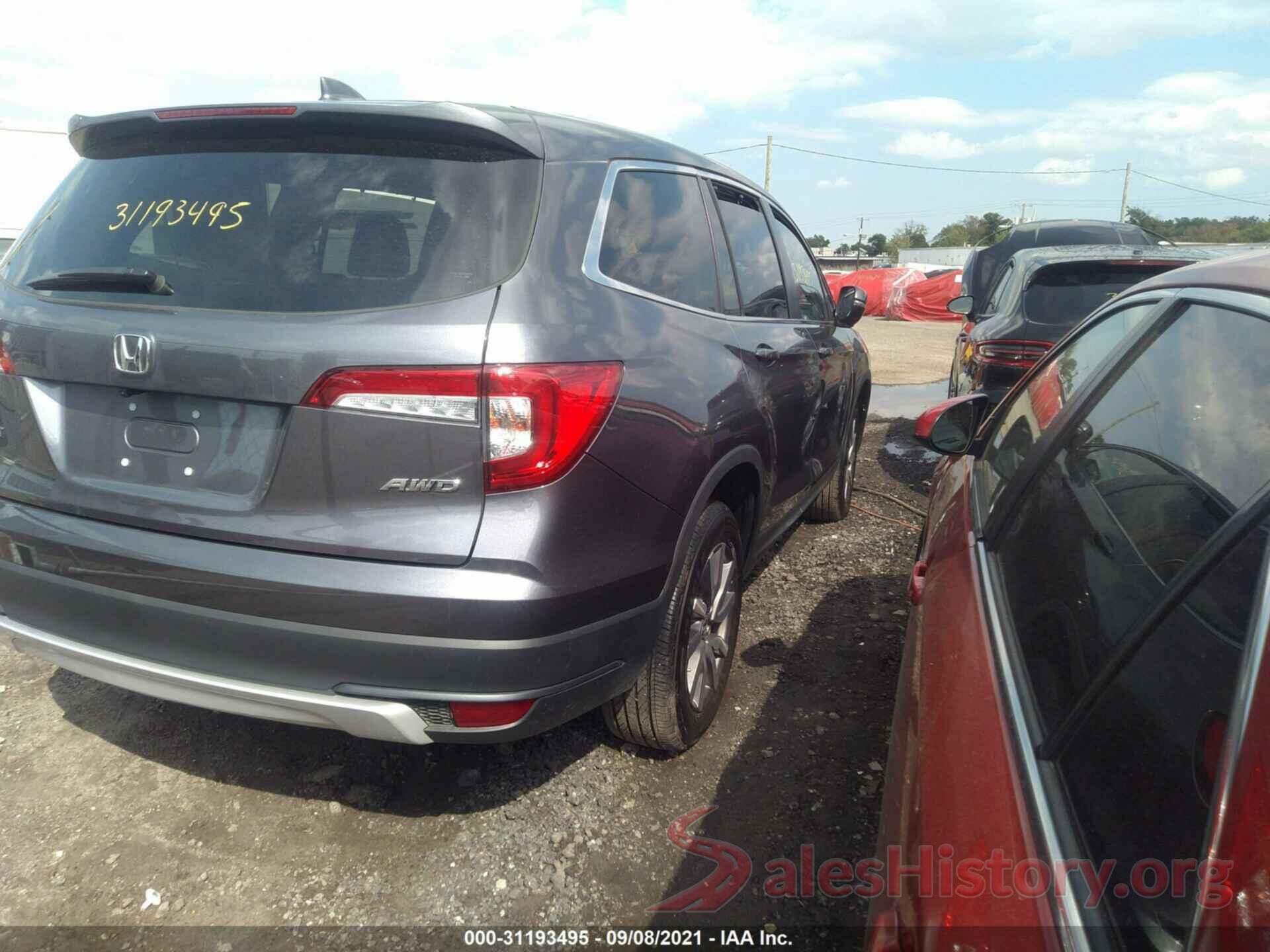 5FNYF6H55LB066599 2020 HONDA PILOT