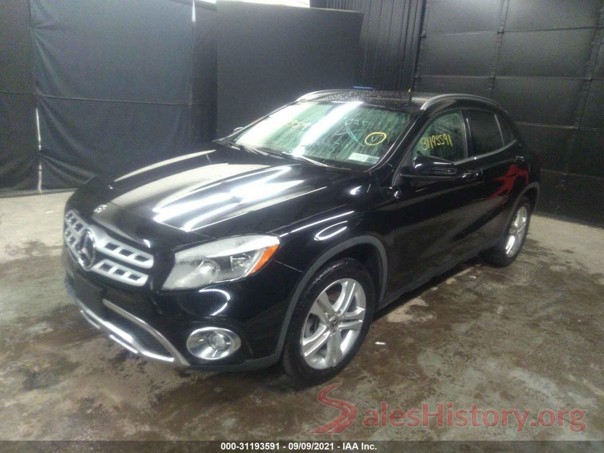 WDCTG4GB4KJ550283 2019 MERCEDES-BENZ GLA