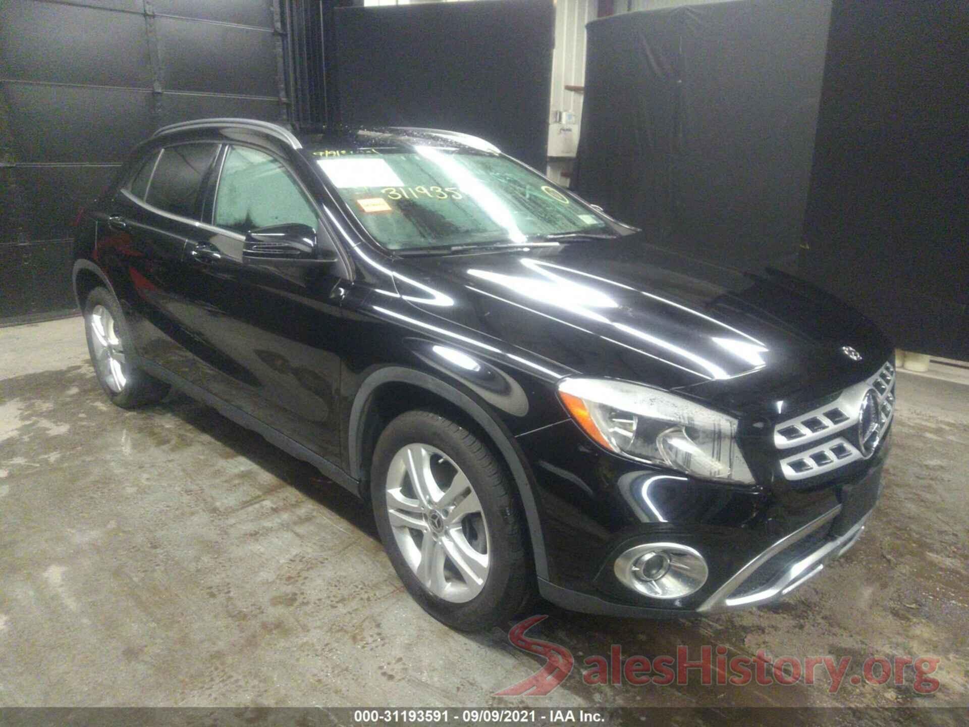 WDCTG4GB4KJ550283 2019 MERCEDES-BENZ GLA