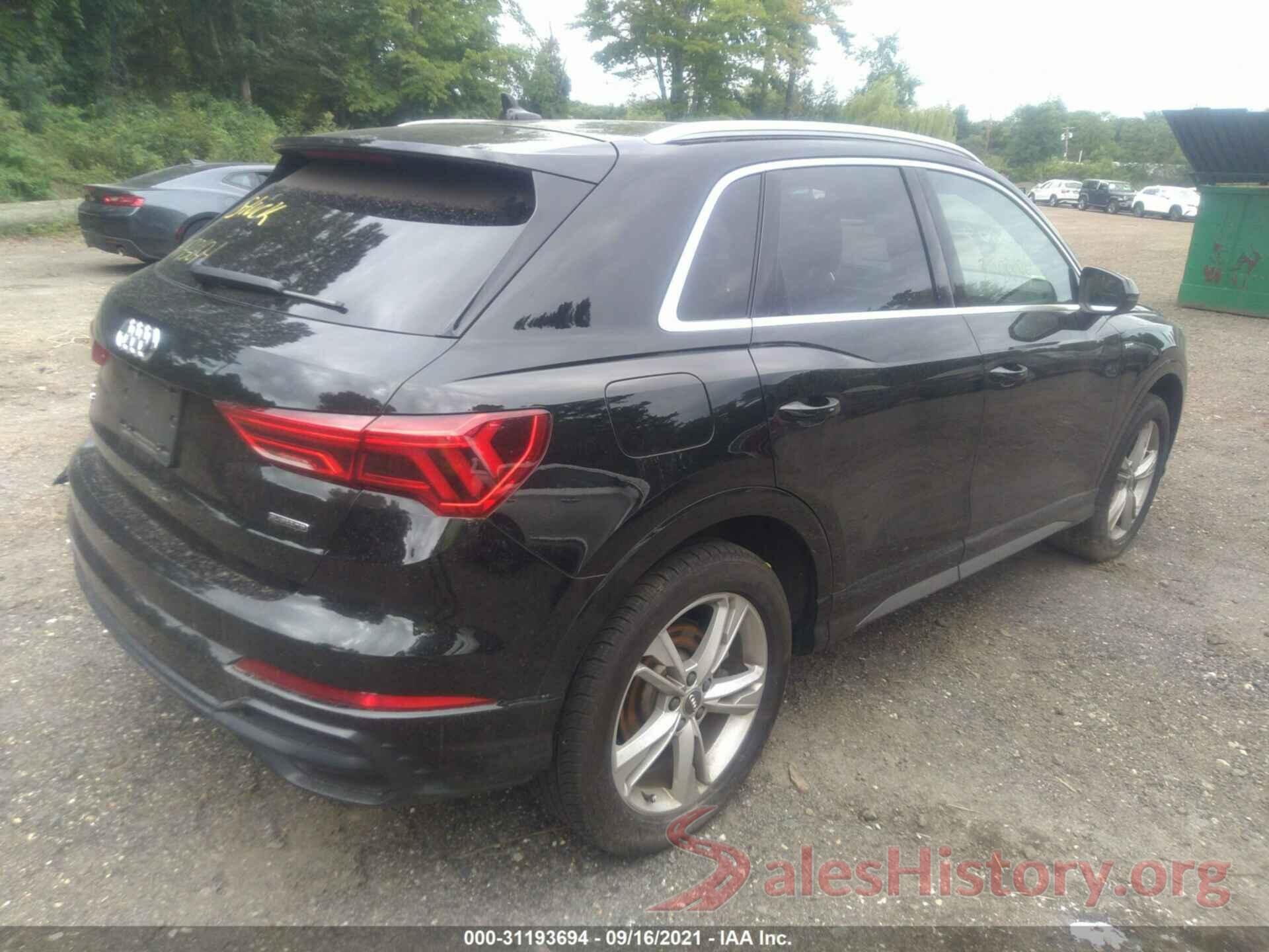 WA1EECF30L1024656 2020 AUDI Q3