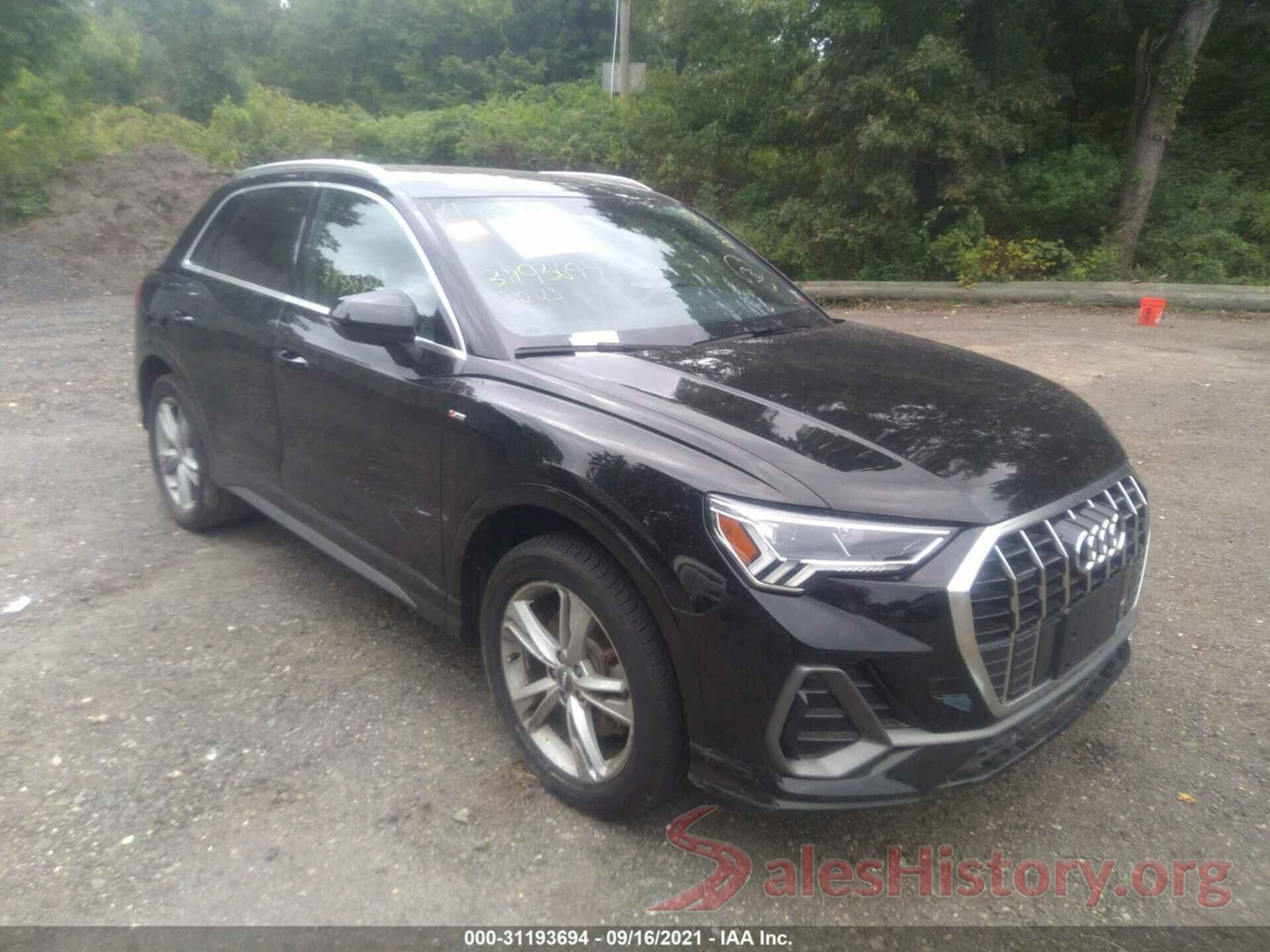 WA1EECF30L1024656 2020 AUDI Q3