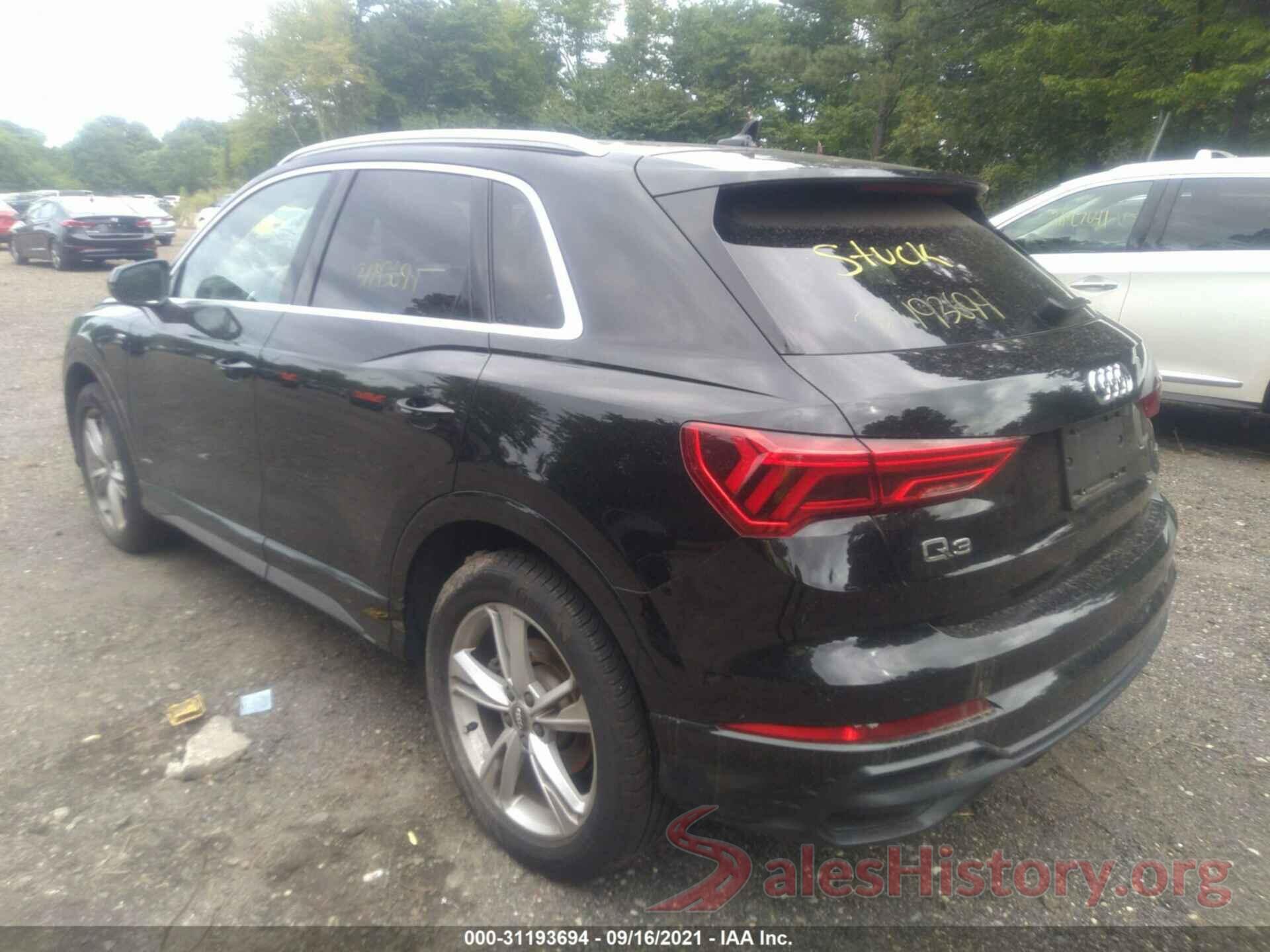 WA1EECF30L1024656 2020 AUDI Q3