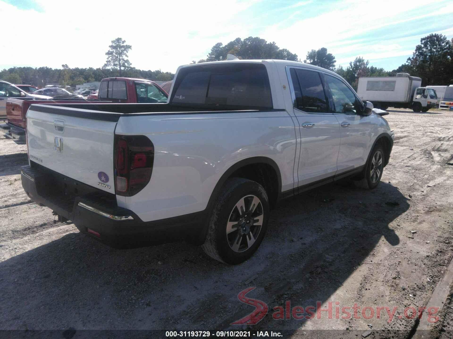 5FPYK3F7XJB006210 2018 HONDA RIDGELINE