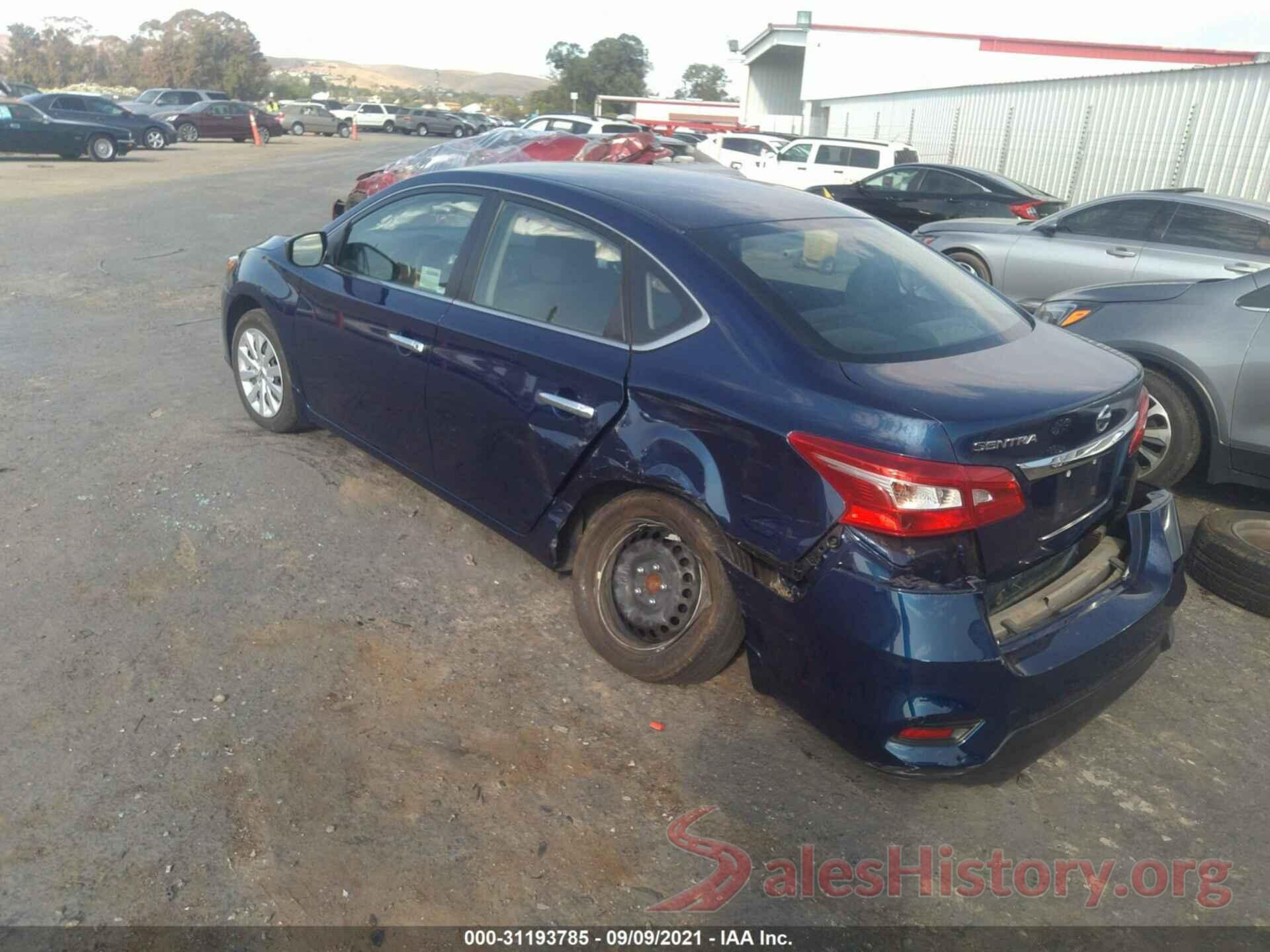 3N1AB7AP8KY280362 2019 NISSAN SENTRA