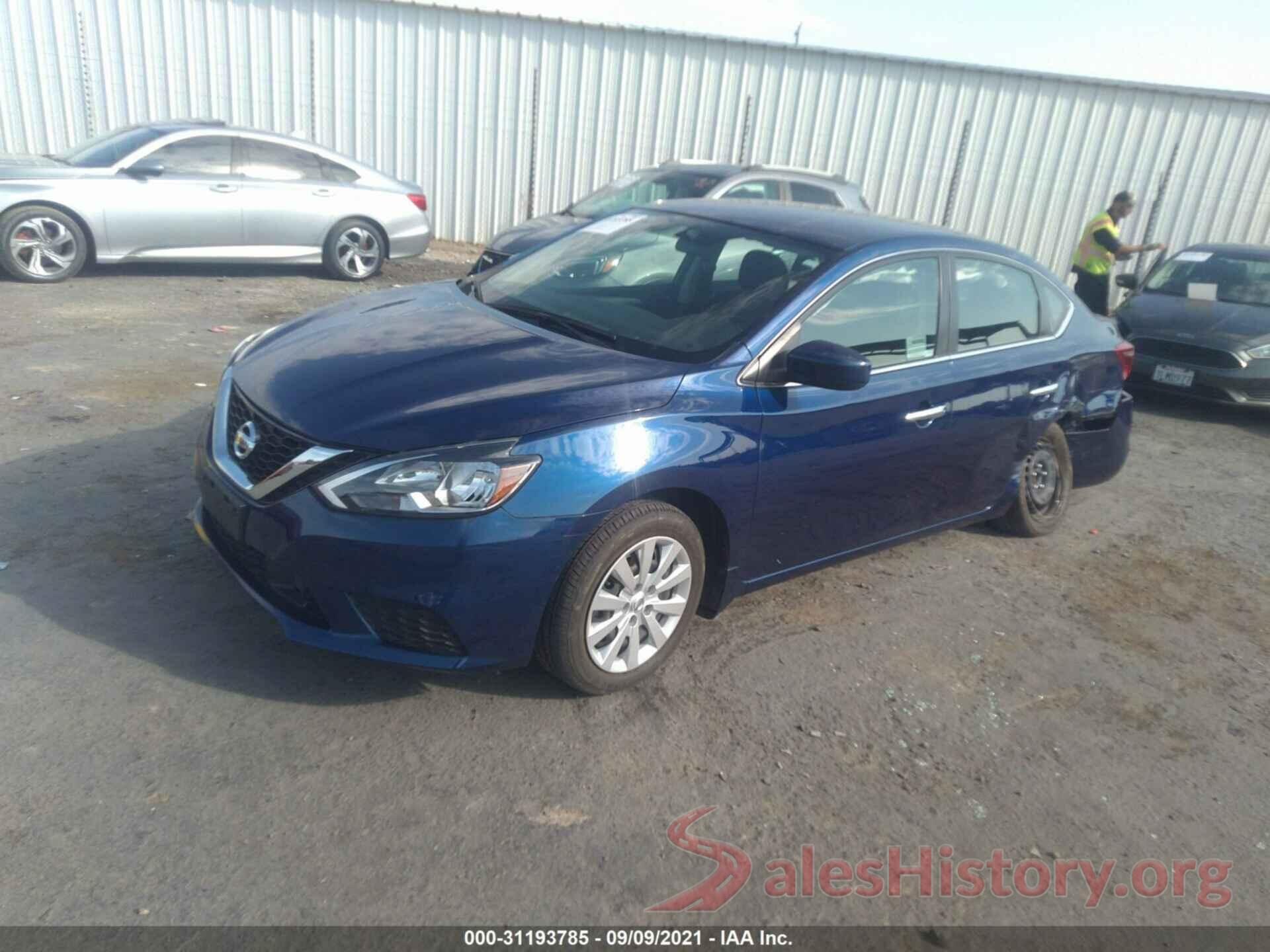 3N1AB7AP8KY280362 2019 NISSAN SENTRA