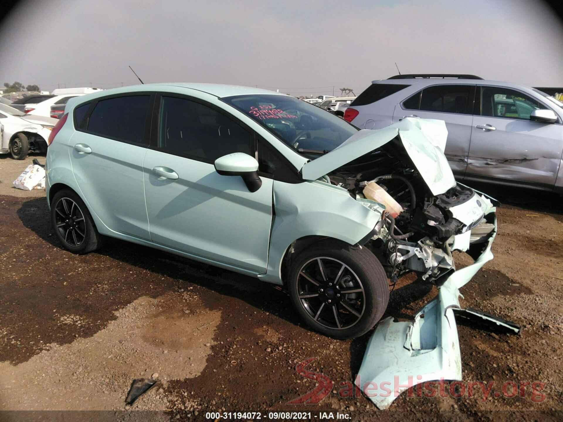 3FADP4EJ9HM130427 2017 FORD FIESTA