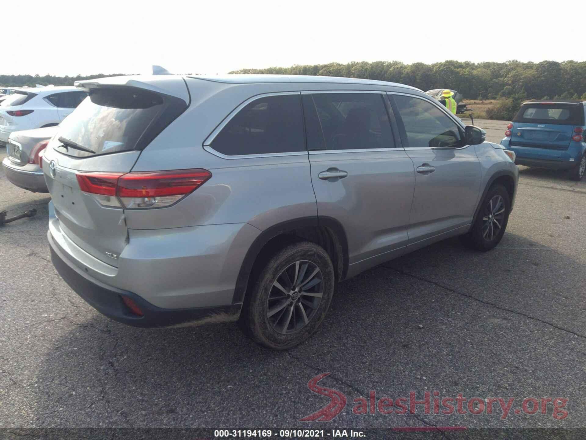 5TDKZRFH7JS257641 2018 TOYOTA HIGHLANDER