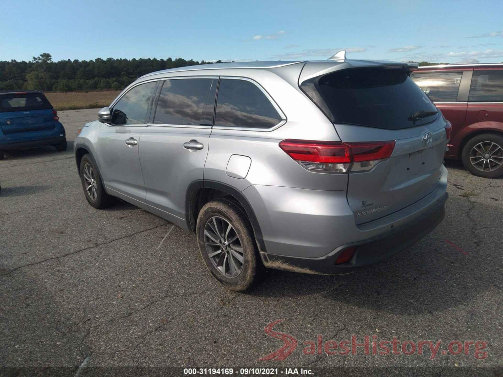 5TDKZRFH7JS257641 2018 TOYOTA HIGHLANDER