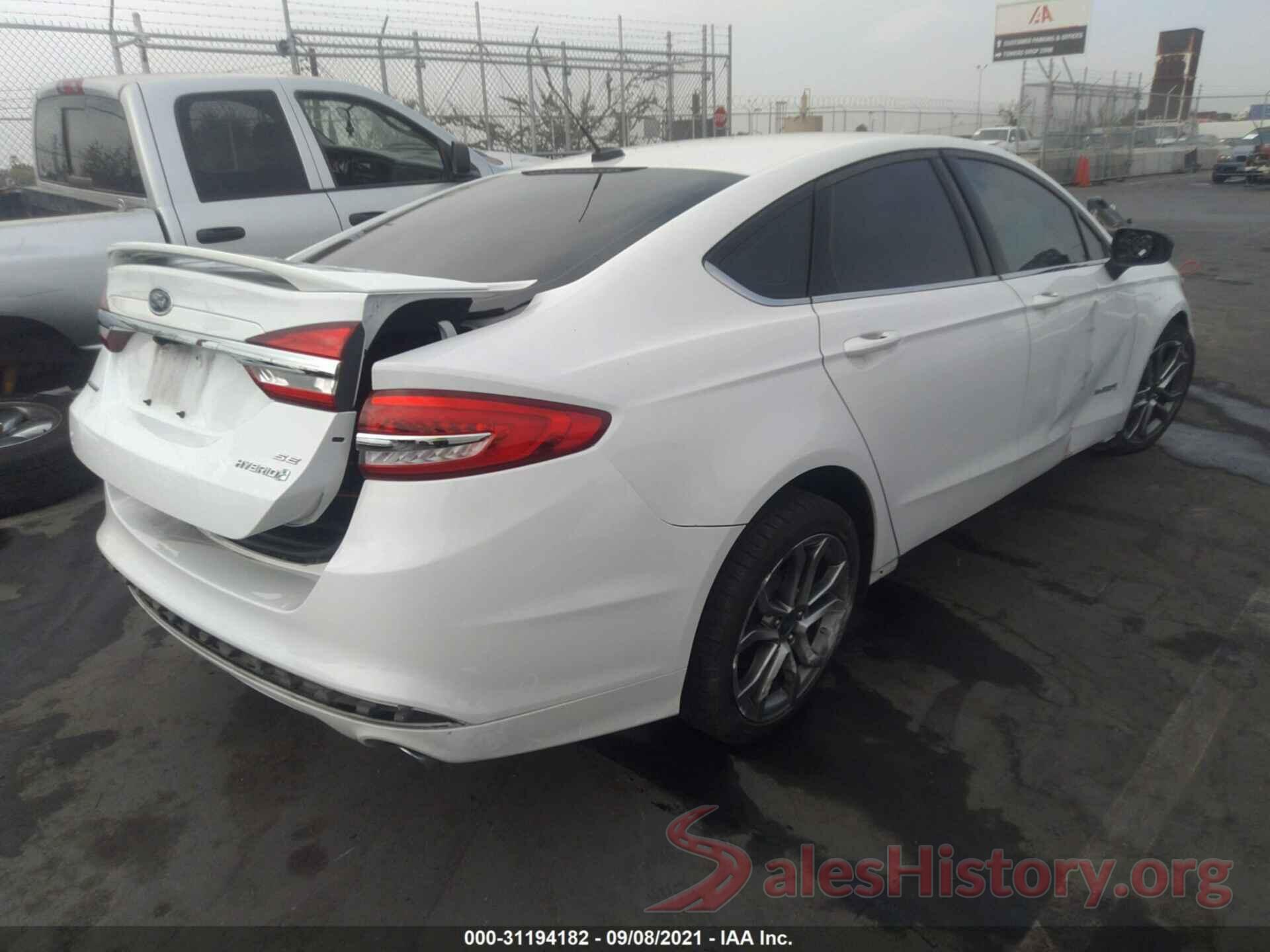 3FA6P0LUXHR223992 2017 FORD FUSION