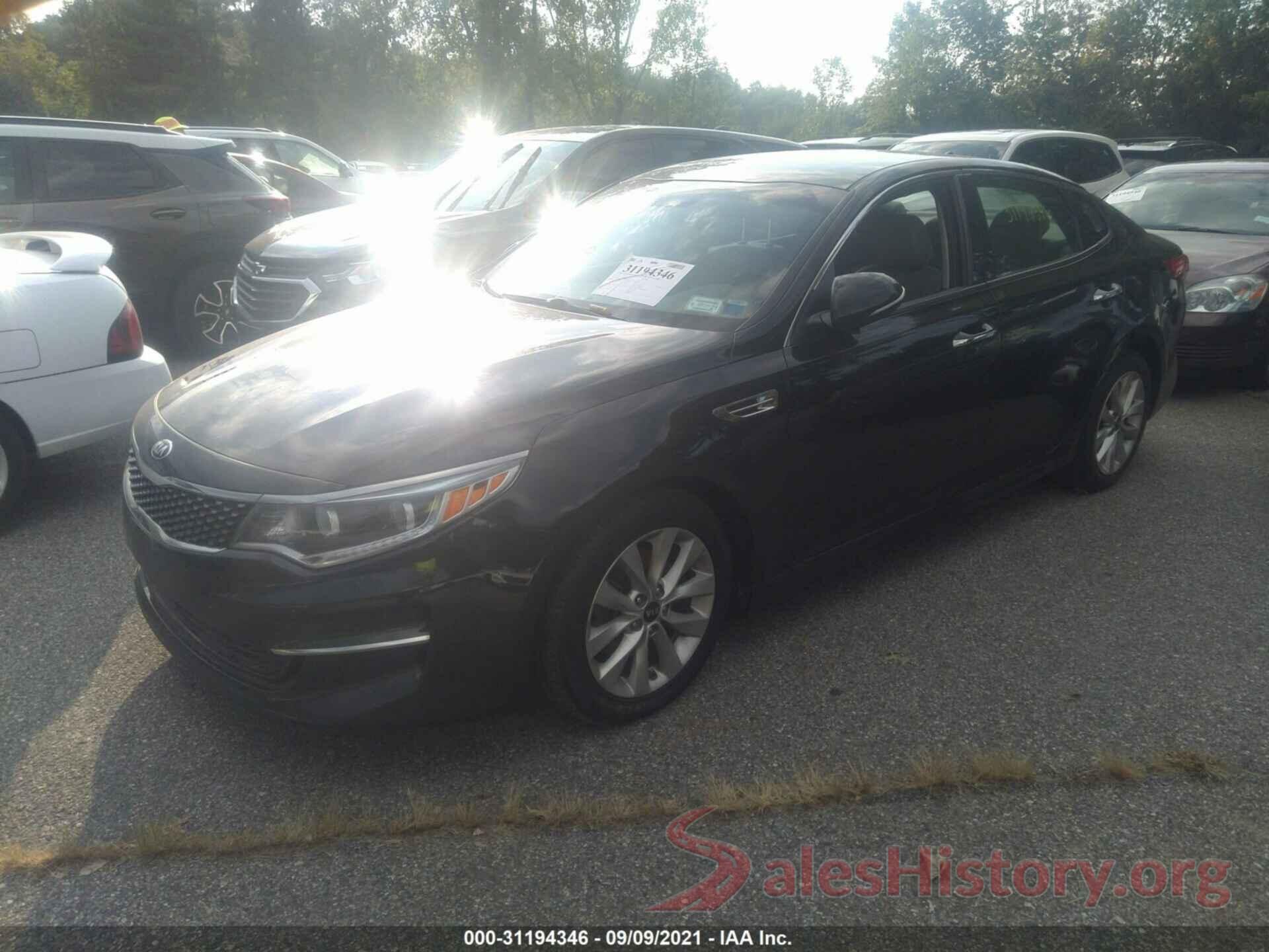 5XXGU4L30GG079811 2016 KIA OPTIMA