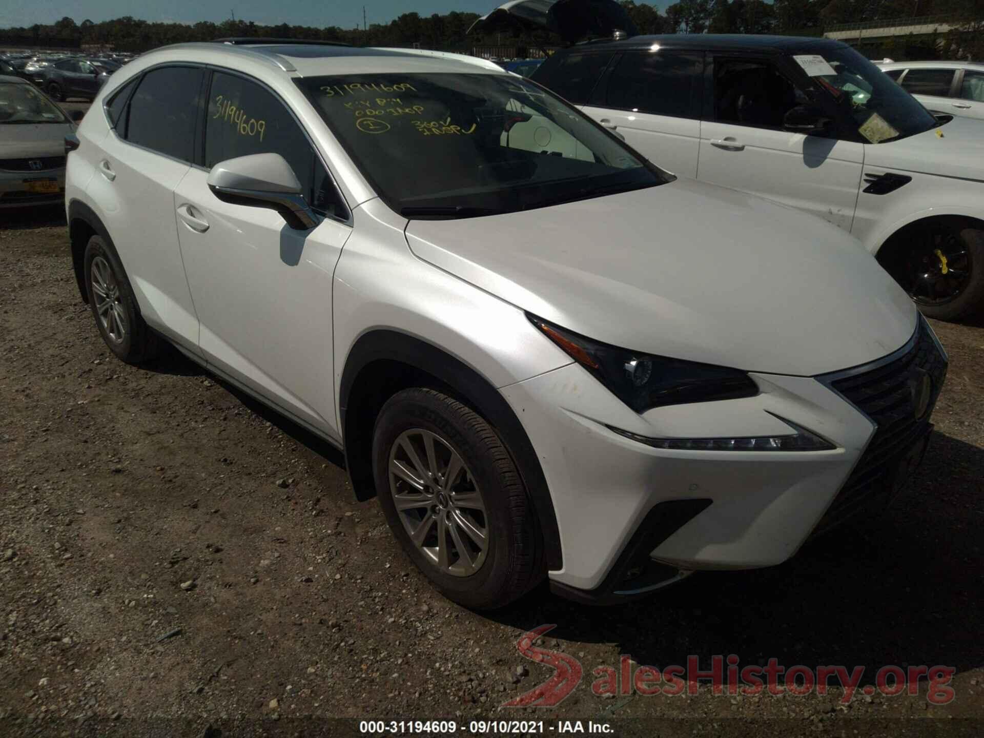 JTJBARBZ6K2198187 2019 LEXUS NX