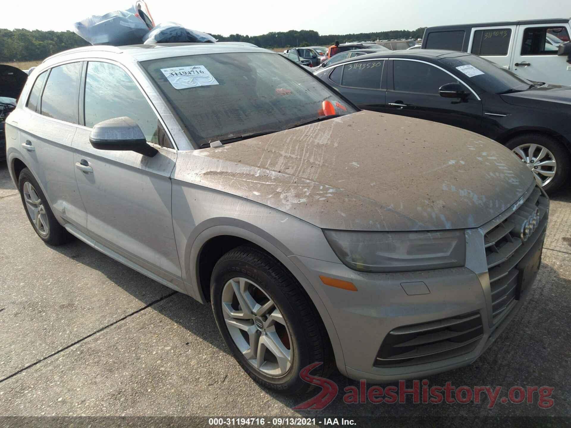 WA1ANAFY2K2132171 2019 AUDI Q5