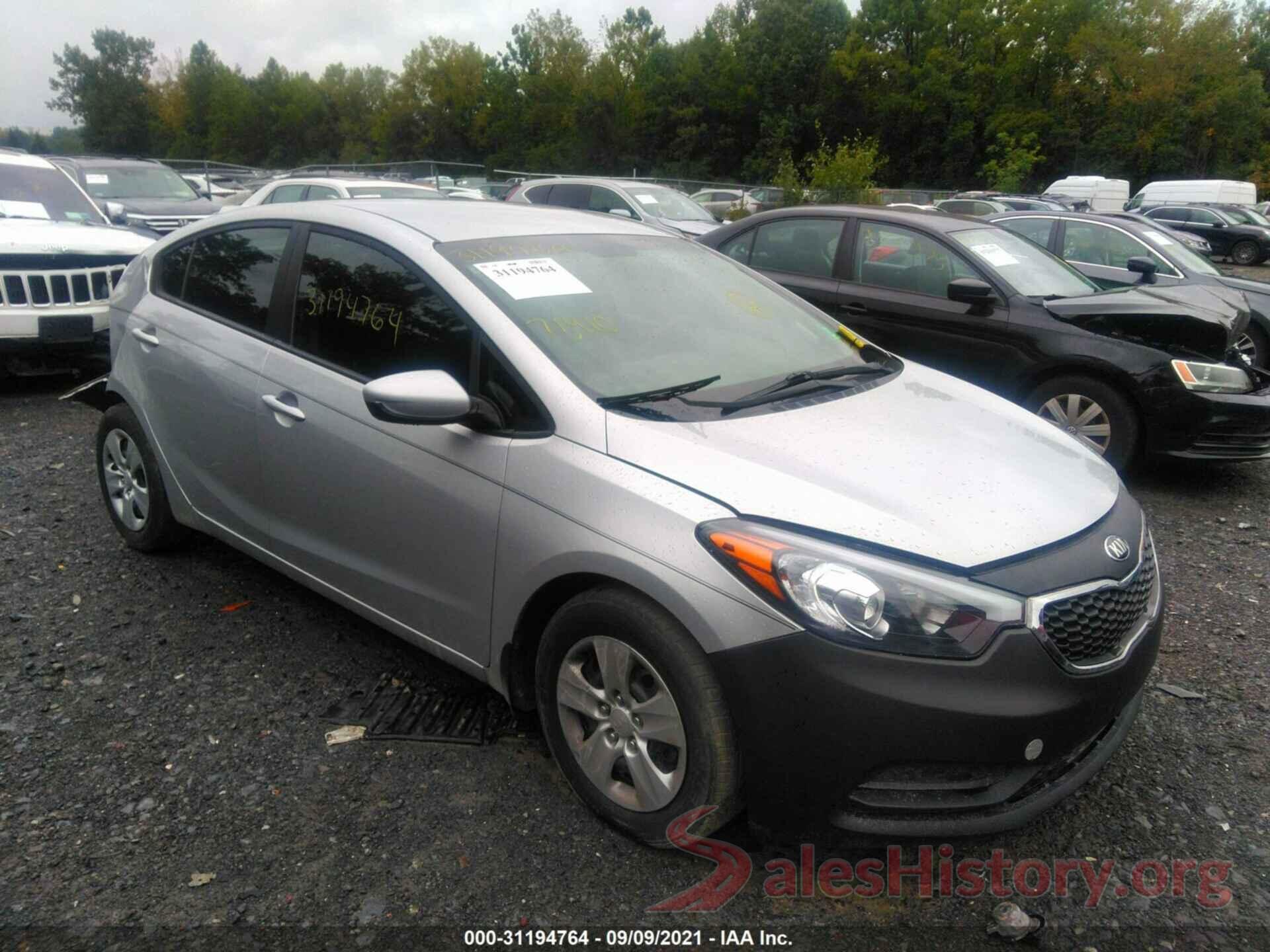 KNAFK4A66G5571548 2016 KIA FORTE