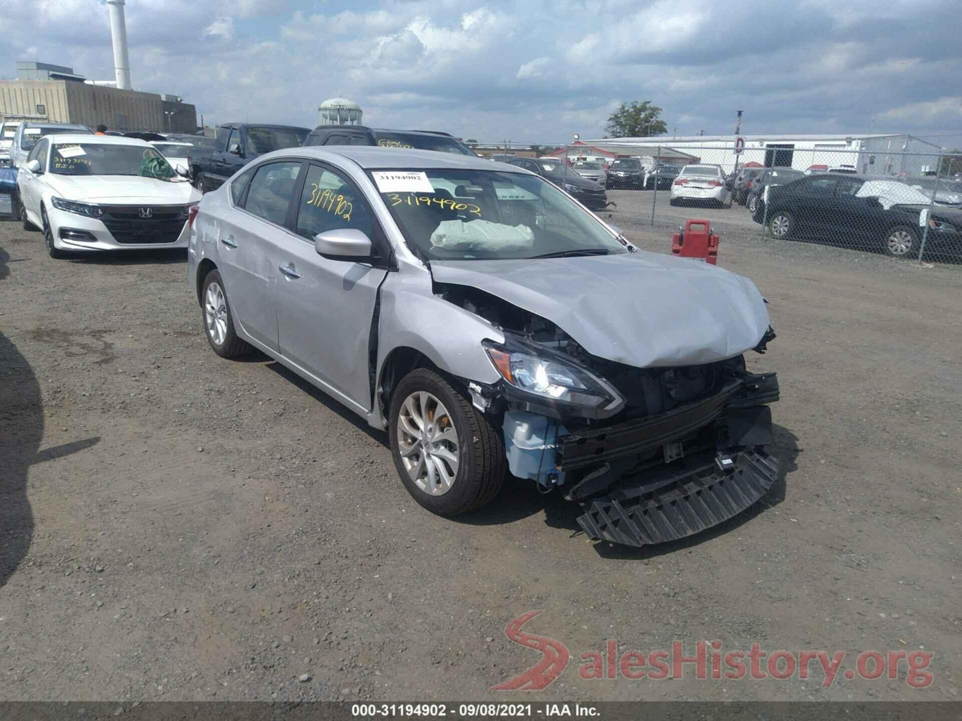 3N1AB7AP6KY429870 2019 NISSAN SENTRA