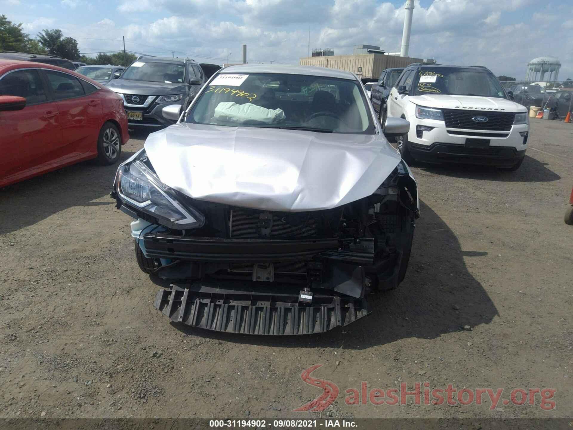 3N1AB7AP6KY429870 2019 NISSAN SENTRA