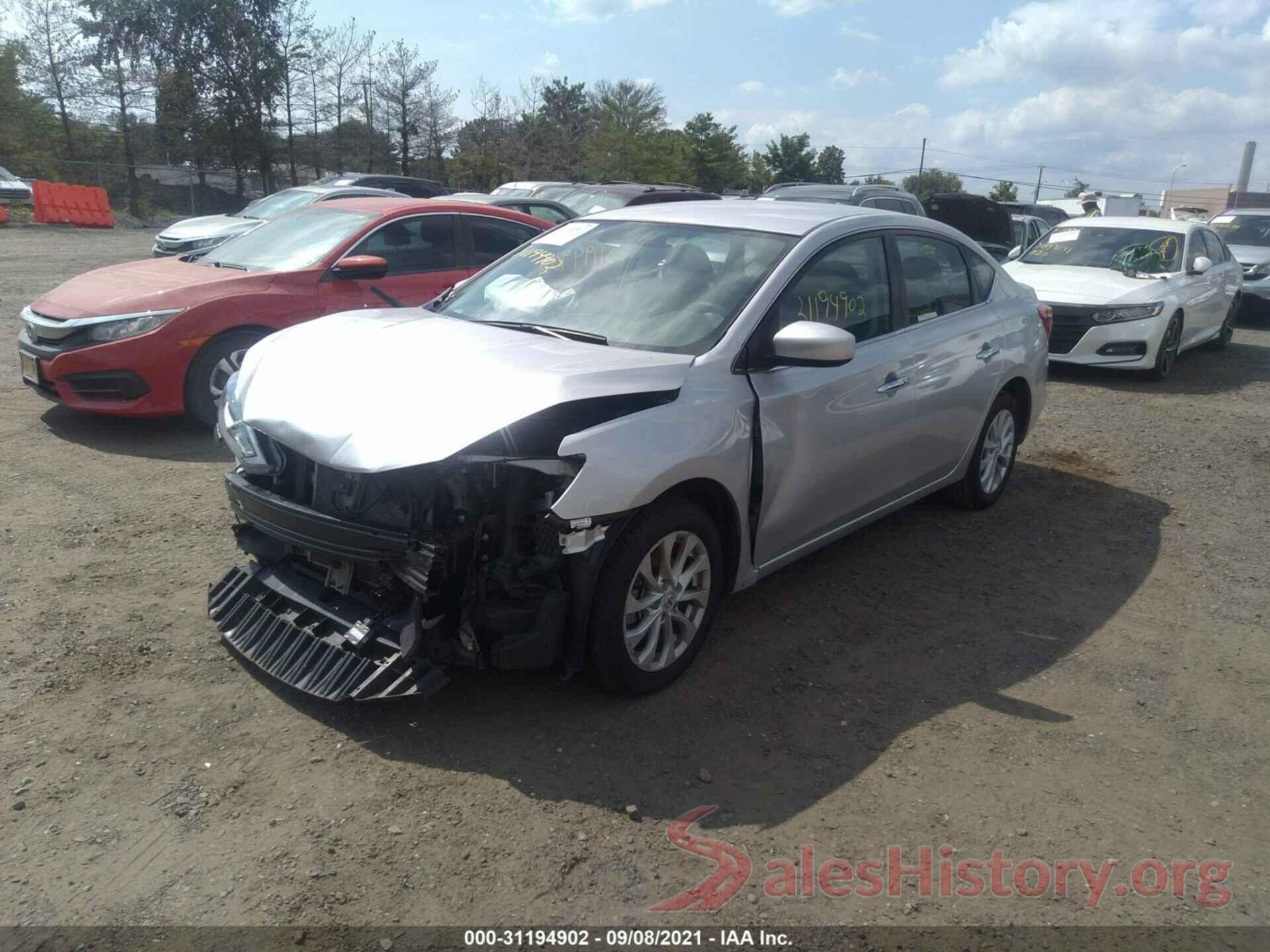 3N1AB7AP6KY429870 2019 NISSAN SENTRA