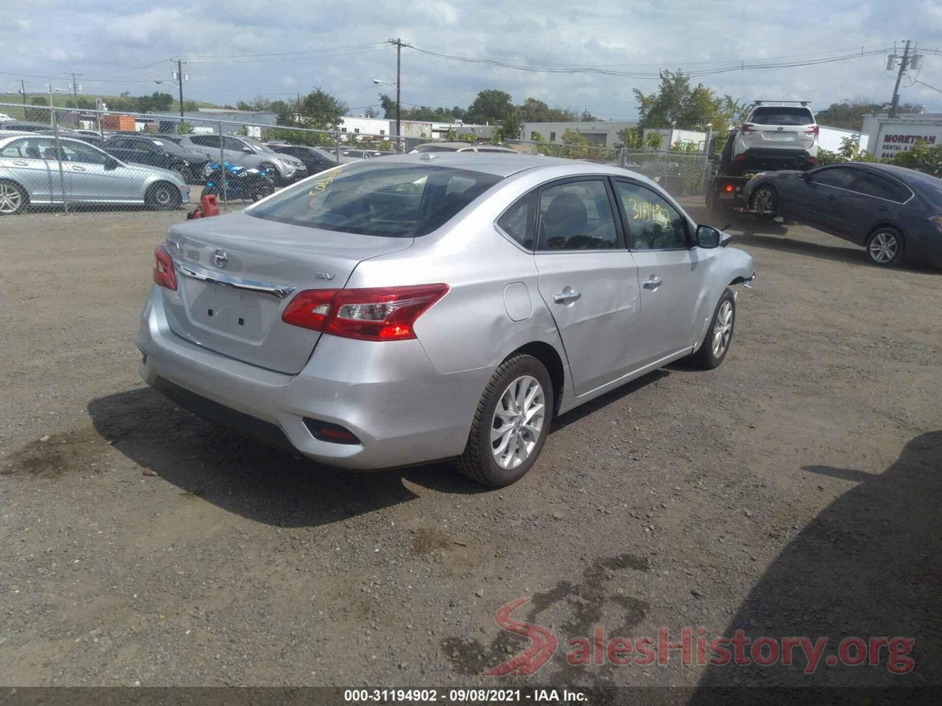 3N1AB7AP6KY429870 2019 NISSAN SENTRA