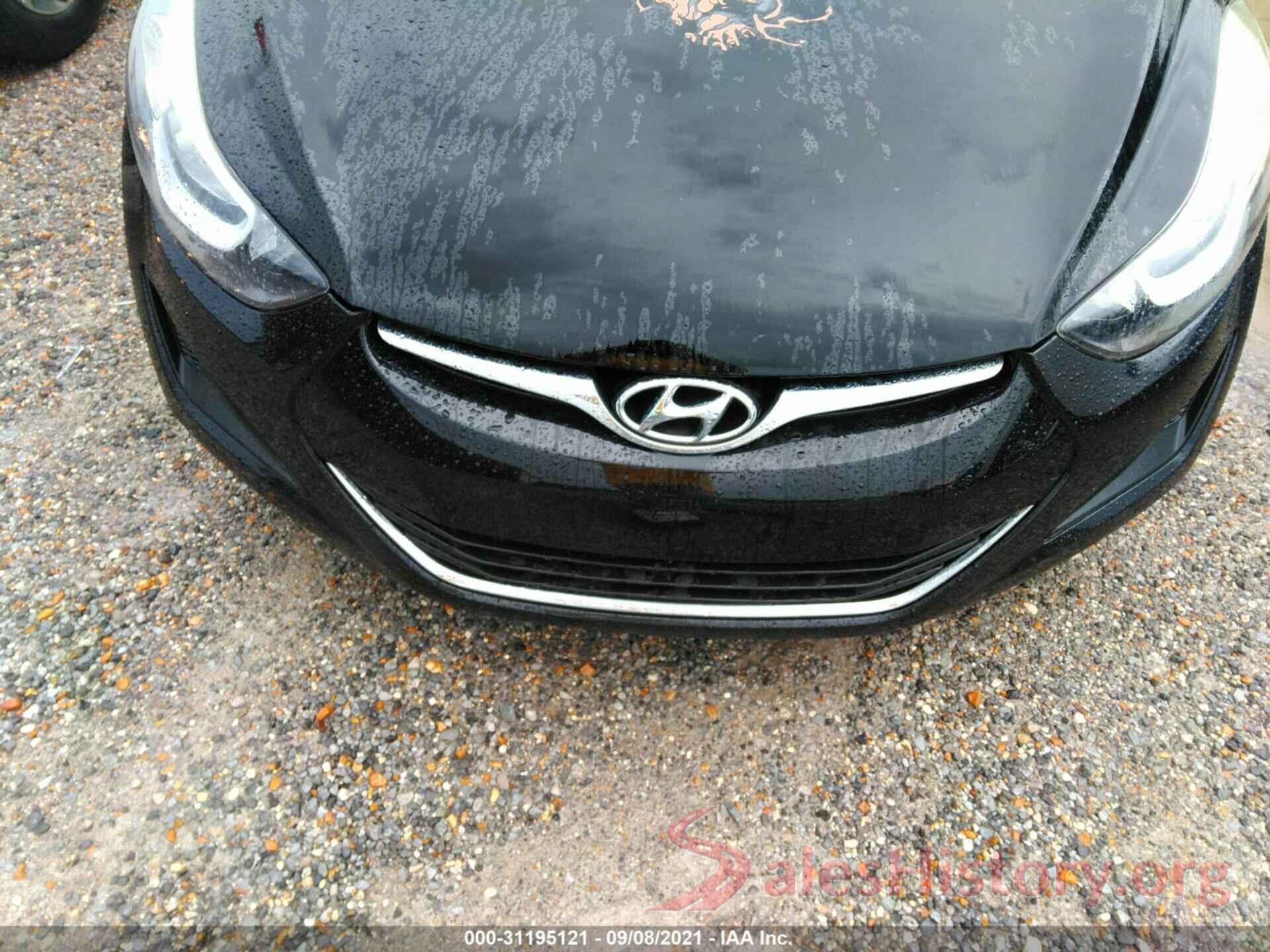 KMHDH4AE7GU607426 2016 HYUNDAI ELANTRA