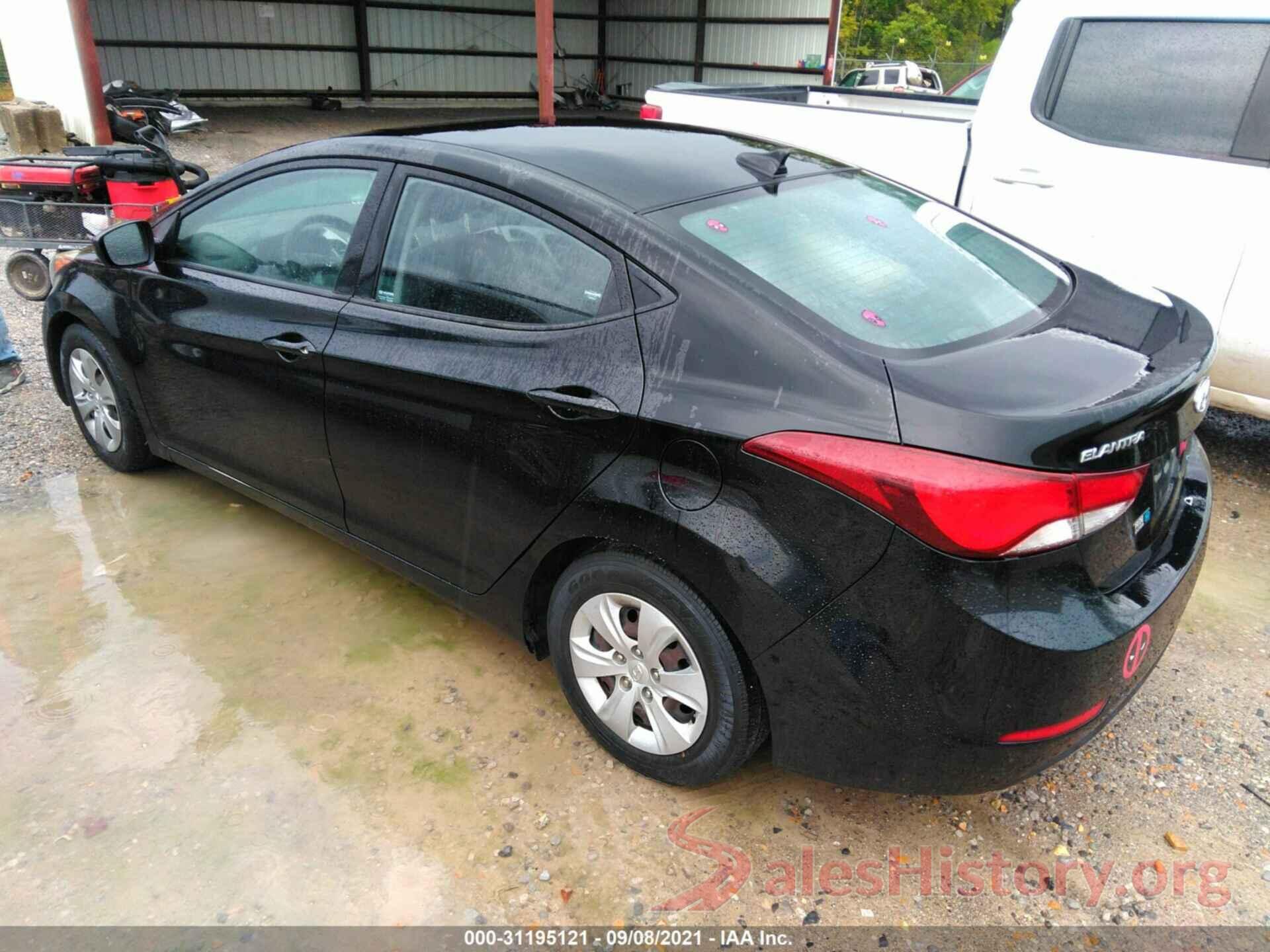 KMHDH4AE7GU607426 2016 HYUNDAI ELANTRA