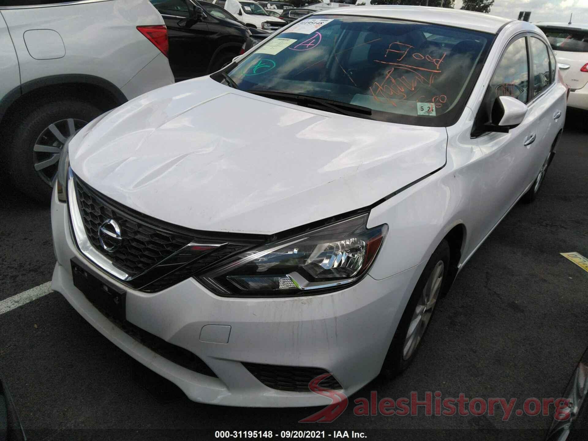 3N1AB7AP7KY332919 2019 NISSAN SENTRA