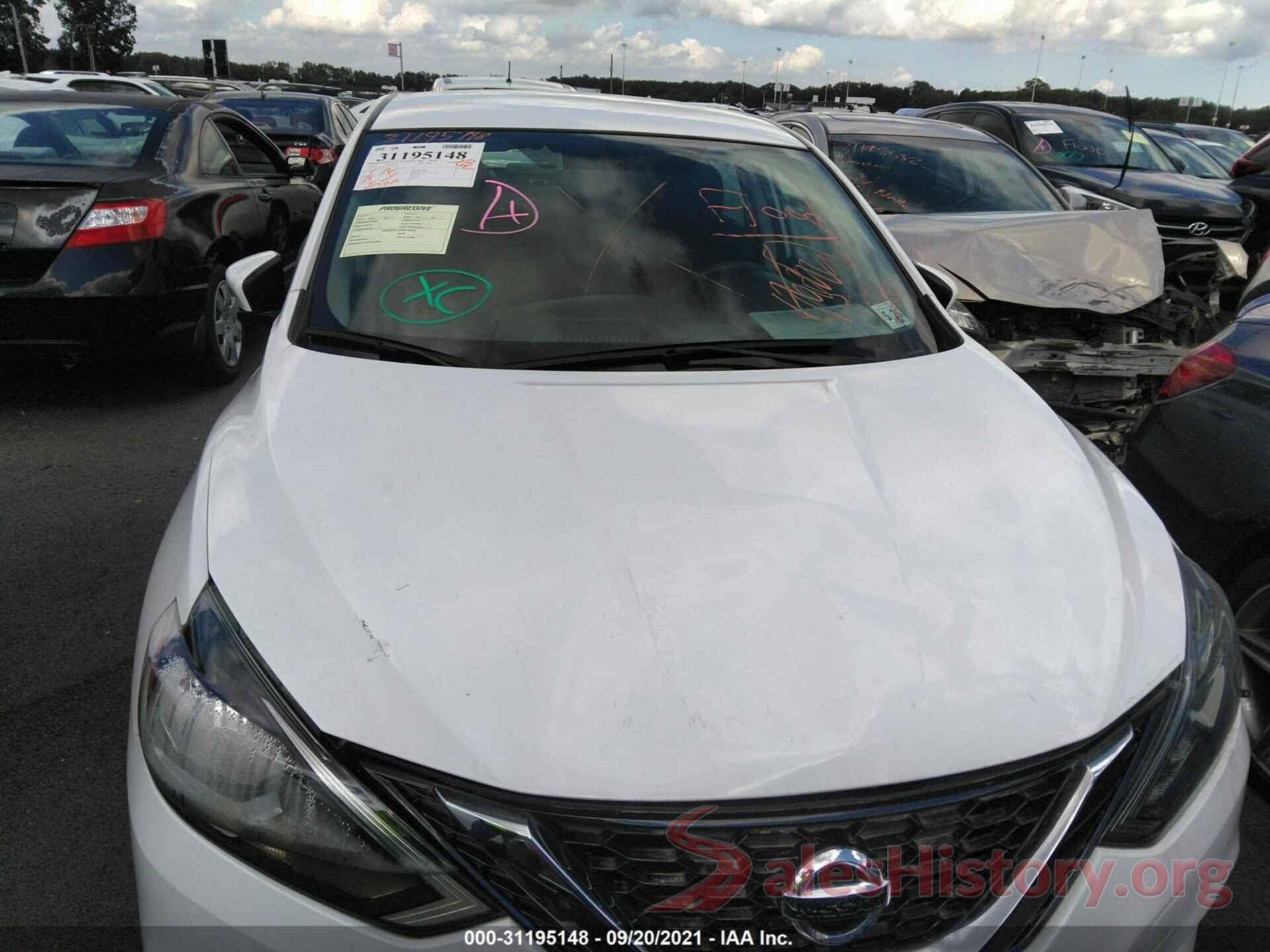 3N1AB7AP7KY332919 2019 NISSAN SENTRA