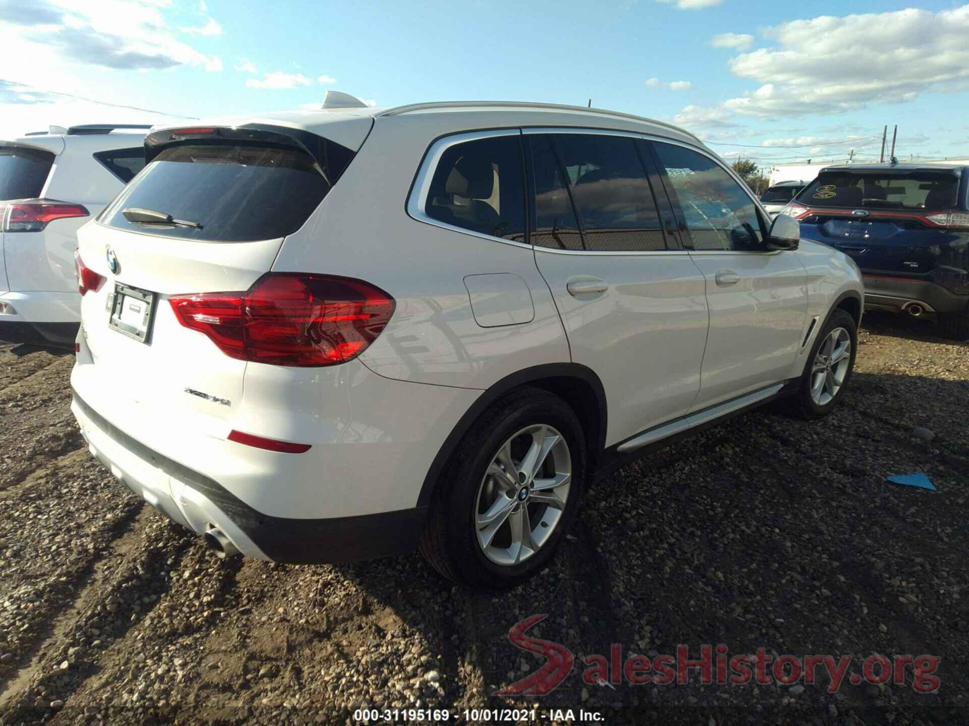 5UXTR9C5XKLE21807 2019 BMW X3