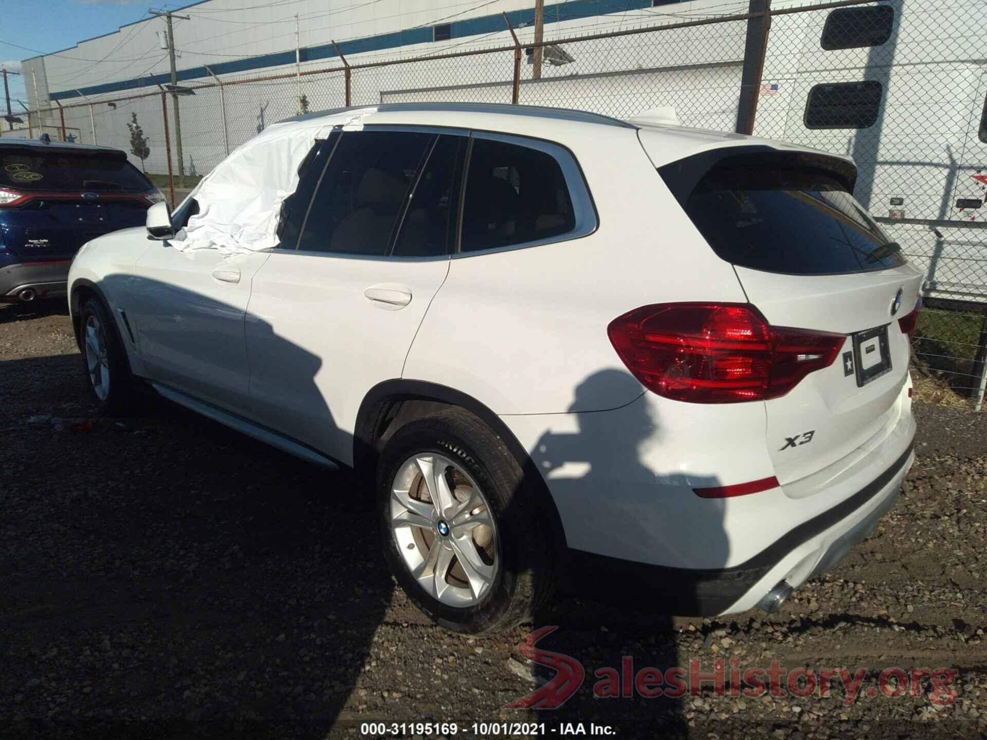 5UXTR9C5XKLE21807 2019 BMW X3