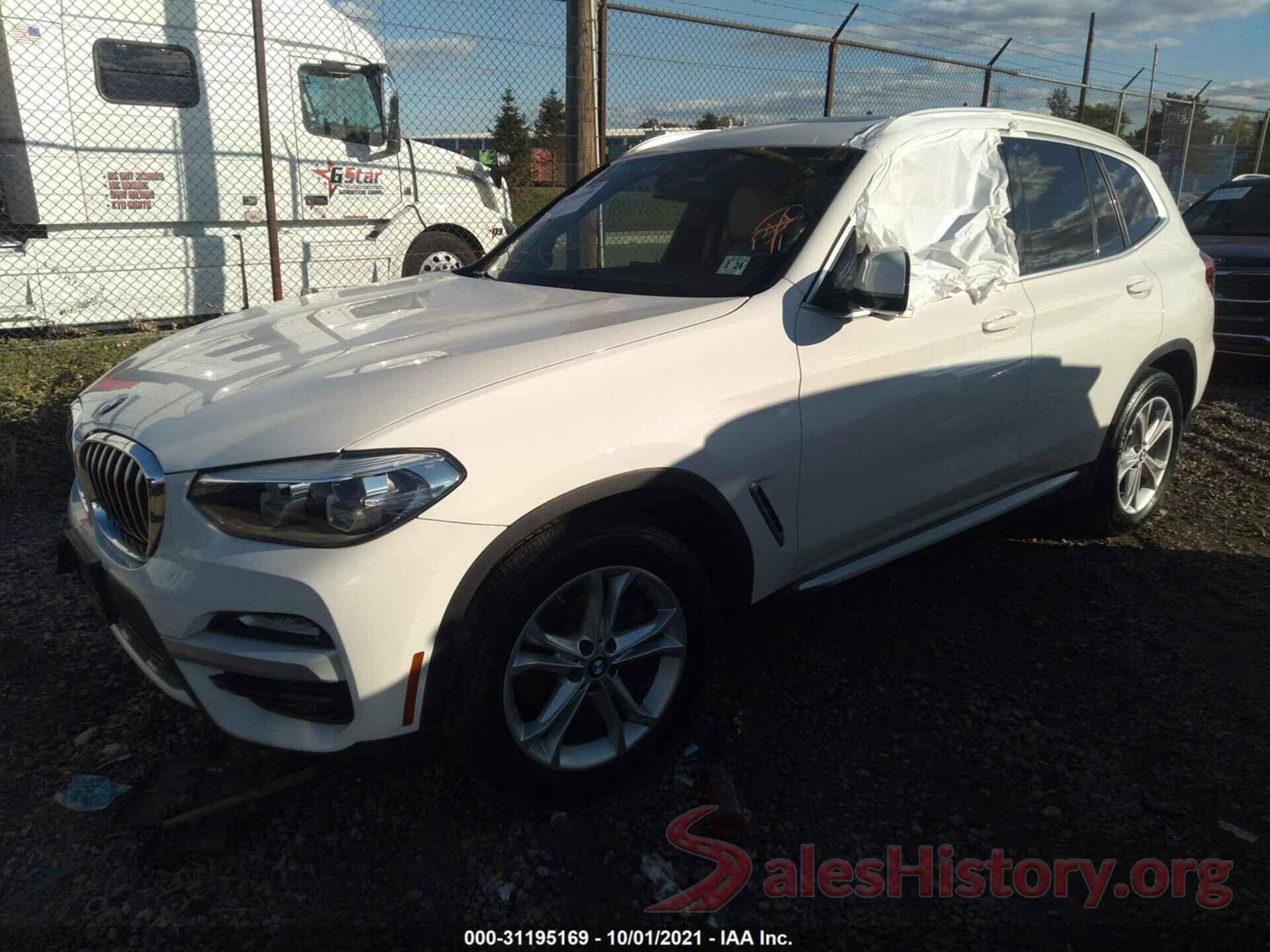 5UXTR9C5XKLE21807 2019 BMW X3