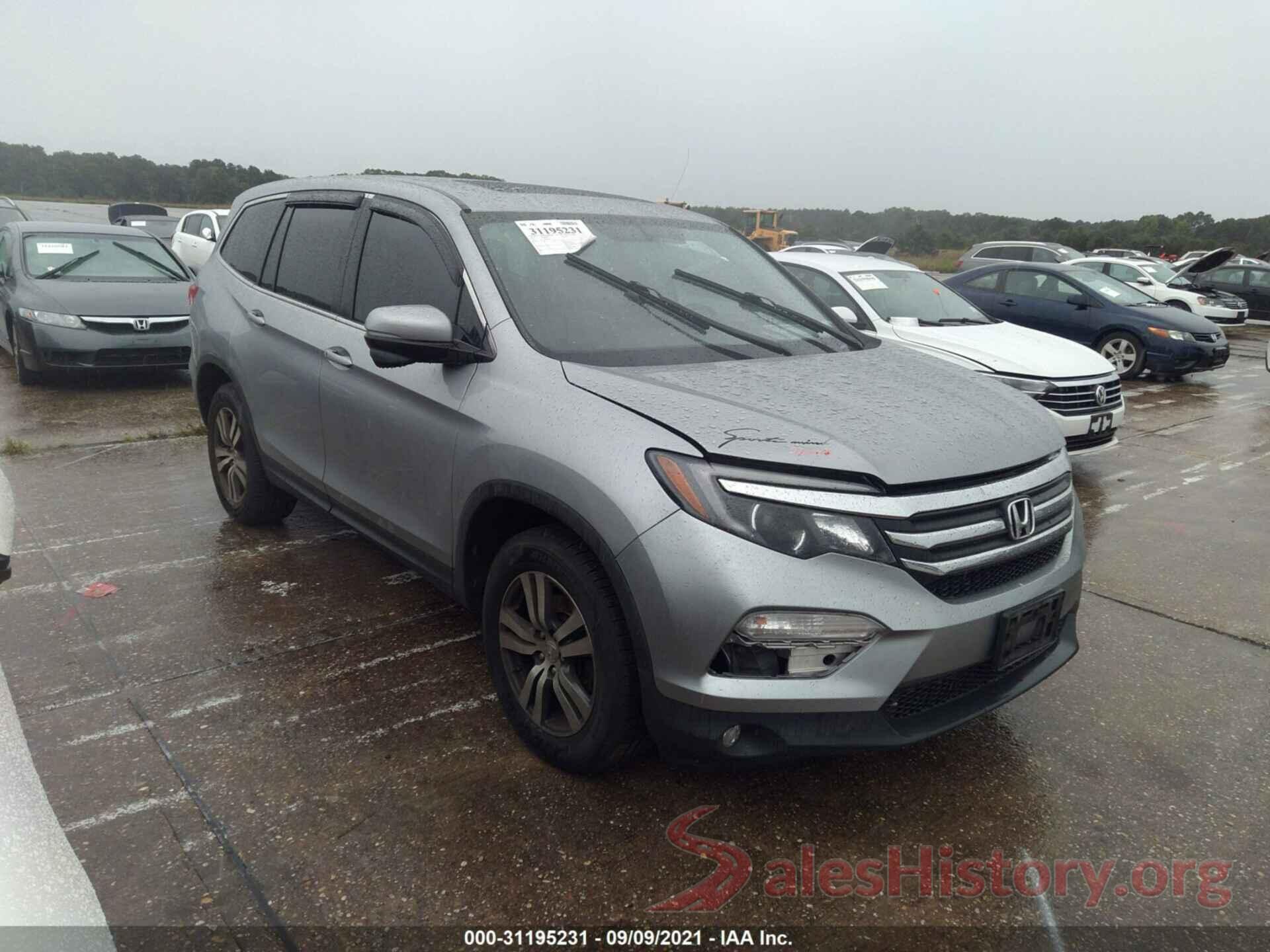 5FNYF6H55HB103481 2017 HONDA PILOT