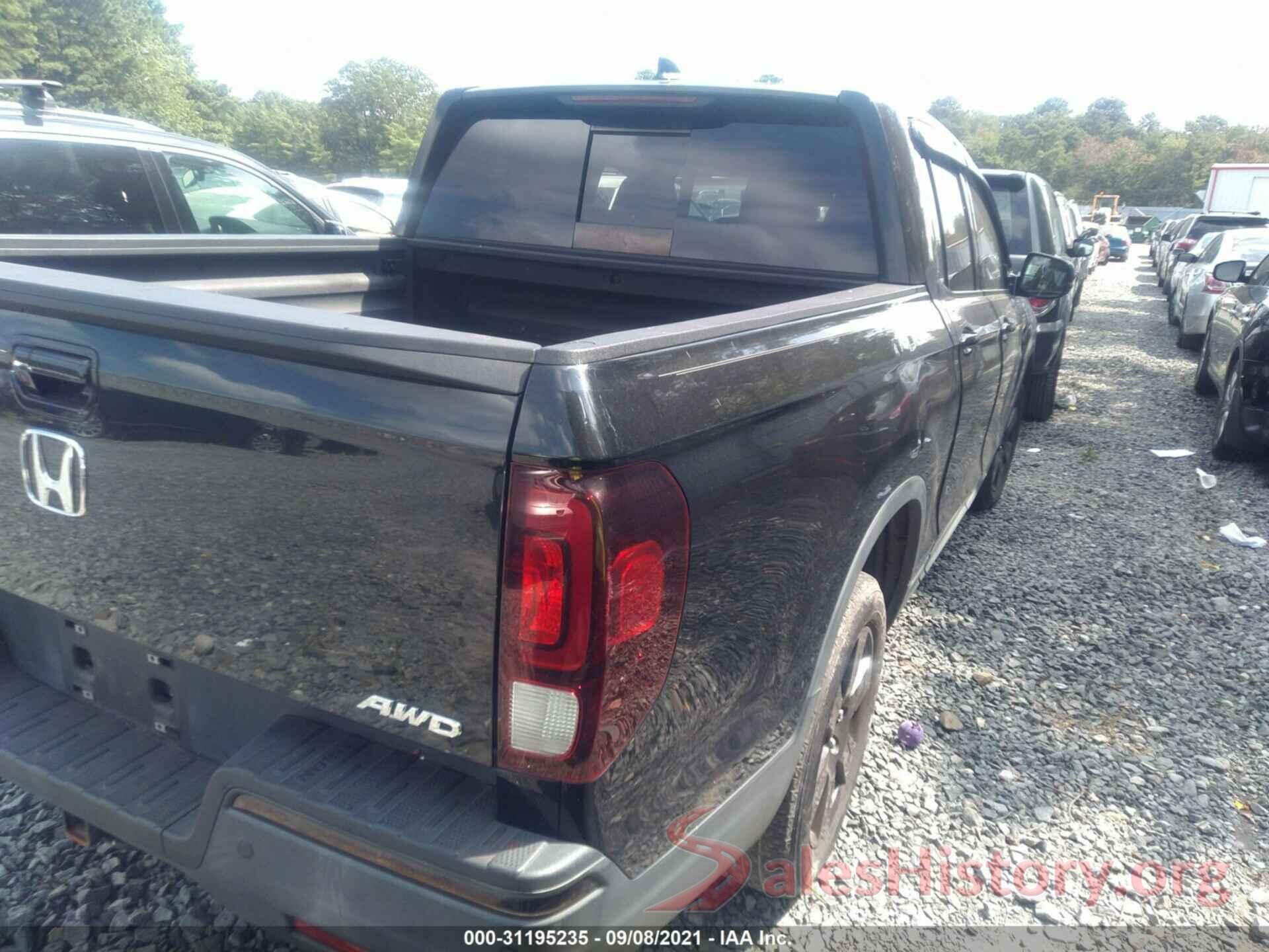 5FPYK3F8XHB029957 2017 HONDA RIDGELINE