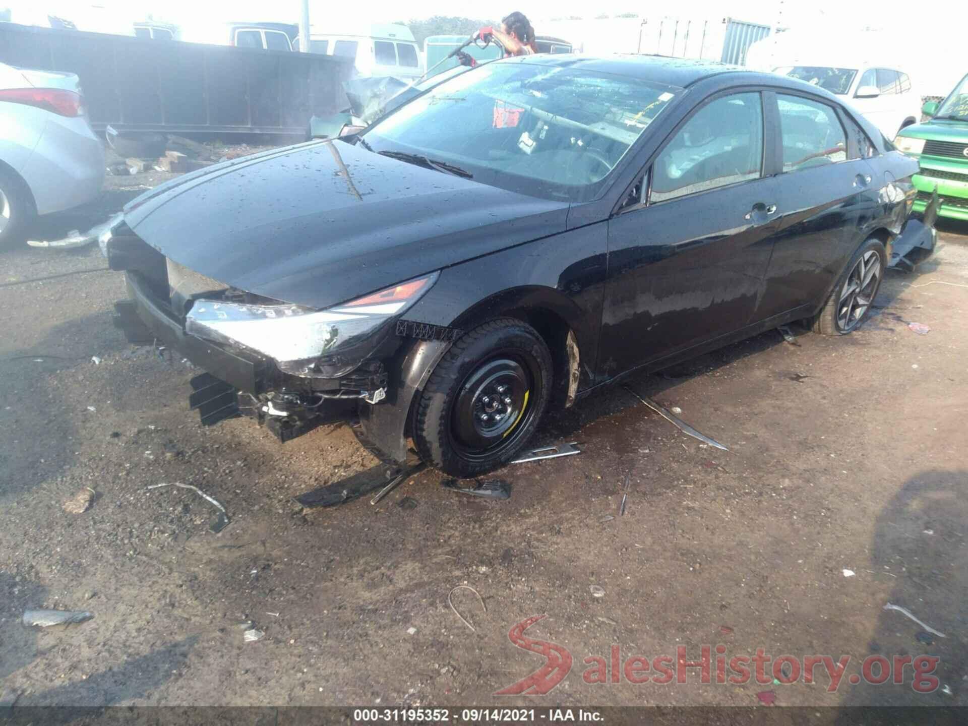 5NPLN4AG7MH023933 2021 HYUNDAI ELANTRA