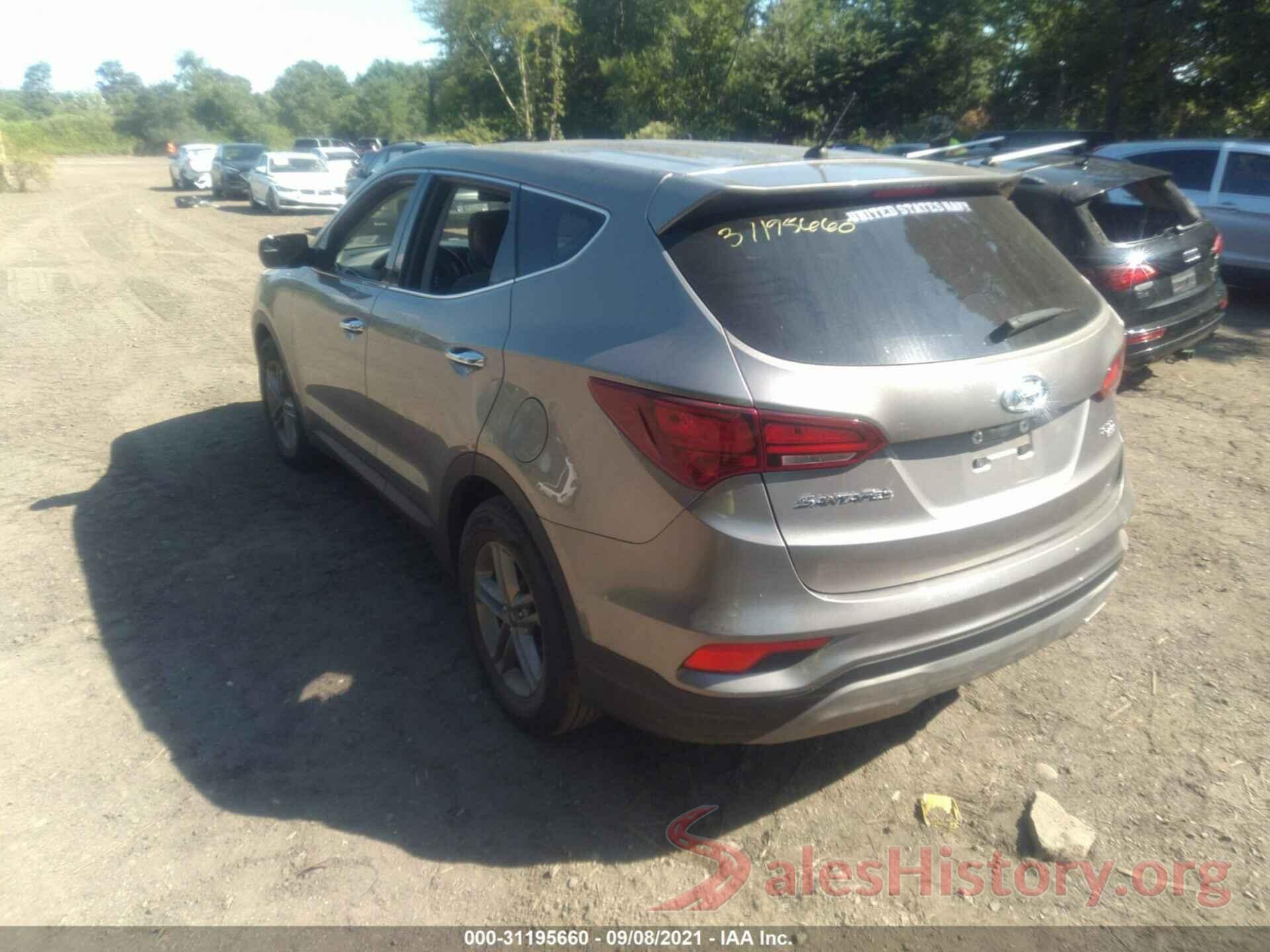 5NMZTDLB9JH095887 2018 HYUNDAI SANTA FE SPORT