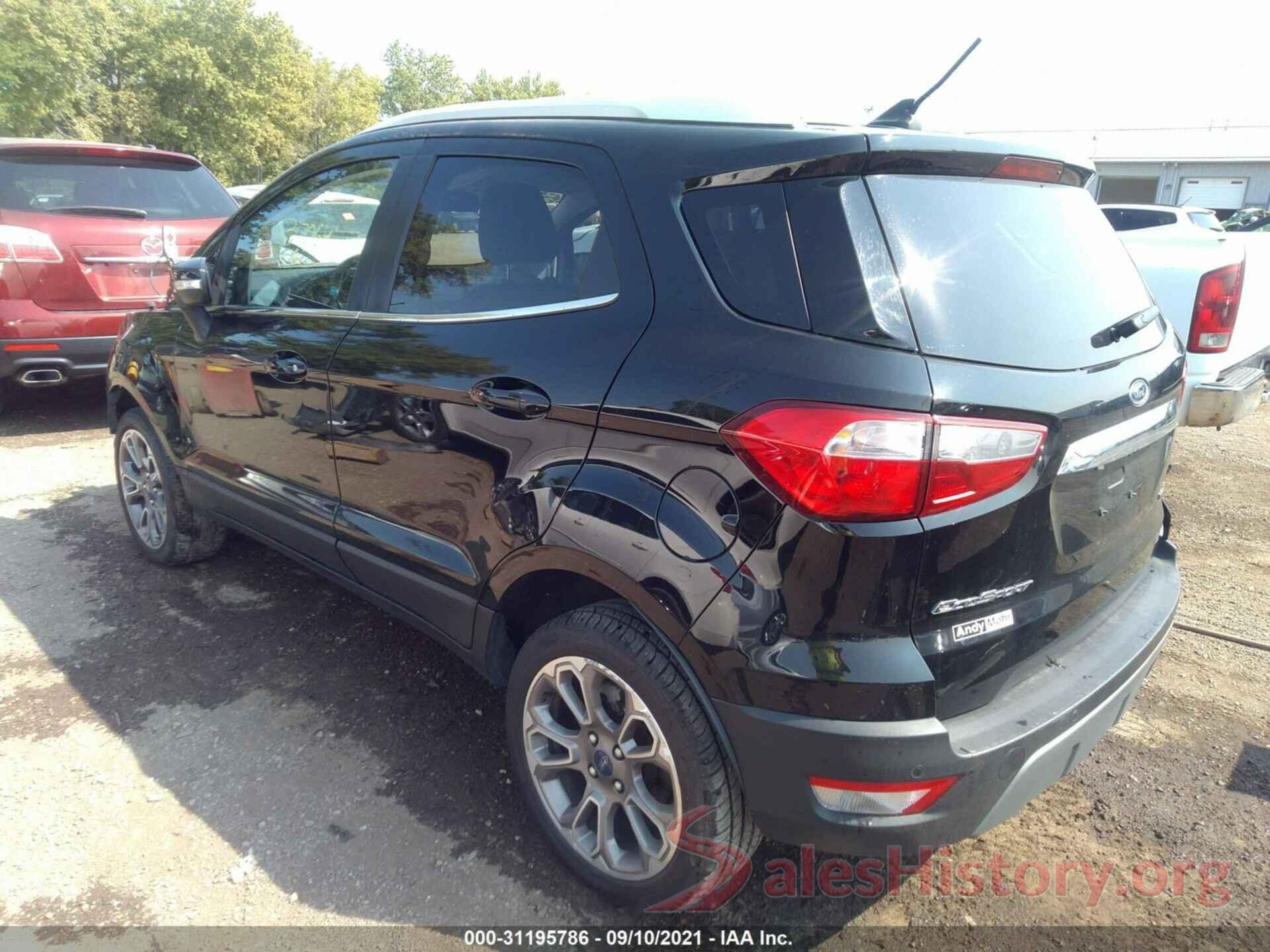 MAJ6S3KL4KC302248 2019 FORD ECOSPORT