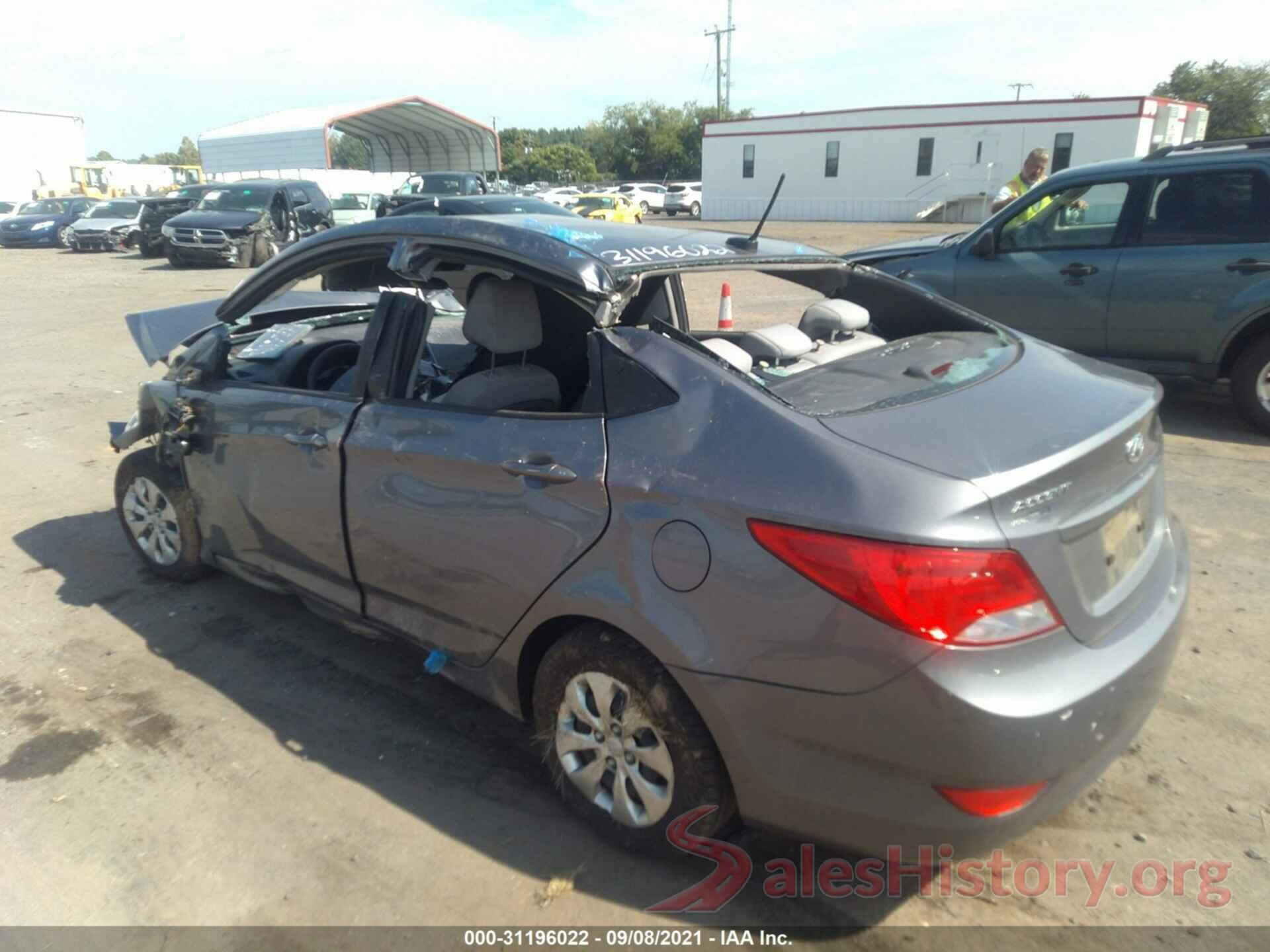 KMHCT4AE0GU136729 2016 HYUNDAI ACCENT