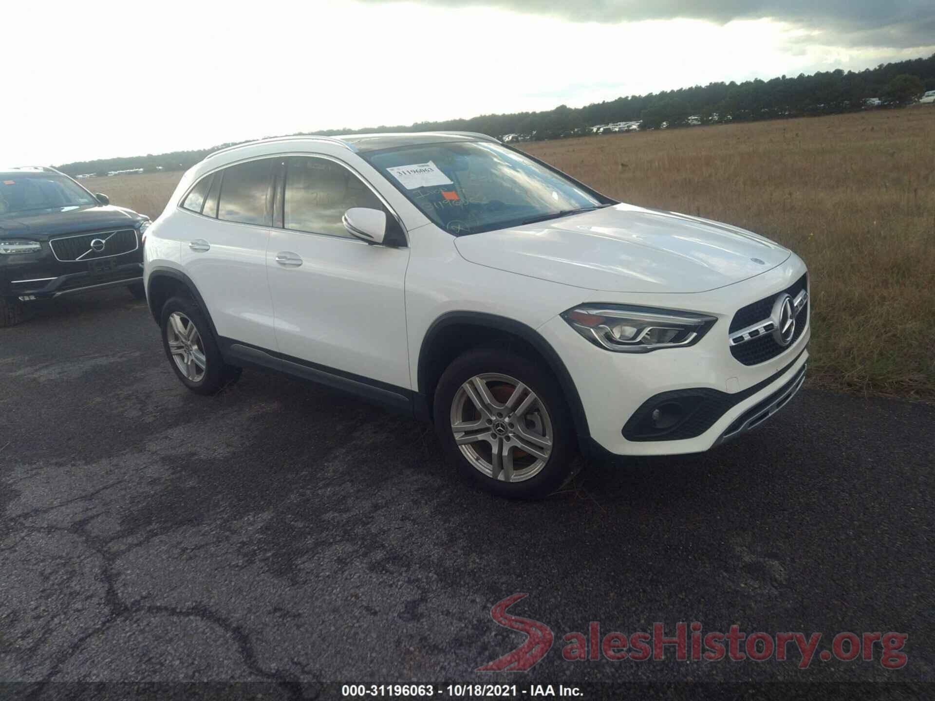 W1N4N4HB6MJ224706 2021 MERCEDES-BENZ GLA