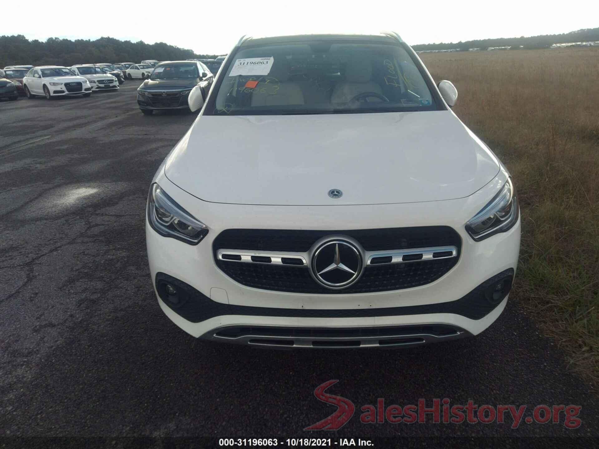 W1N4N4HB6MJ224706 2021 MERCEDES-BENZ GLA