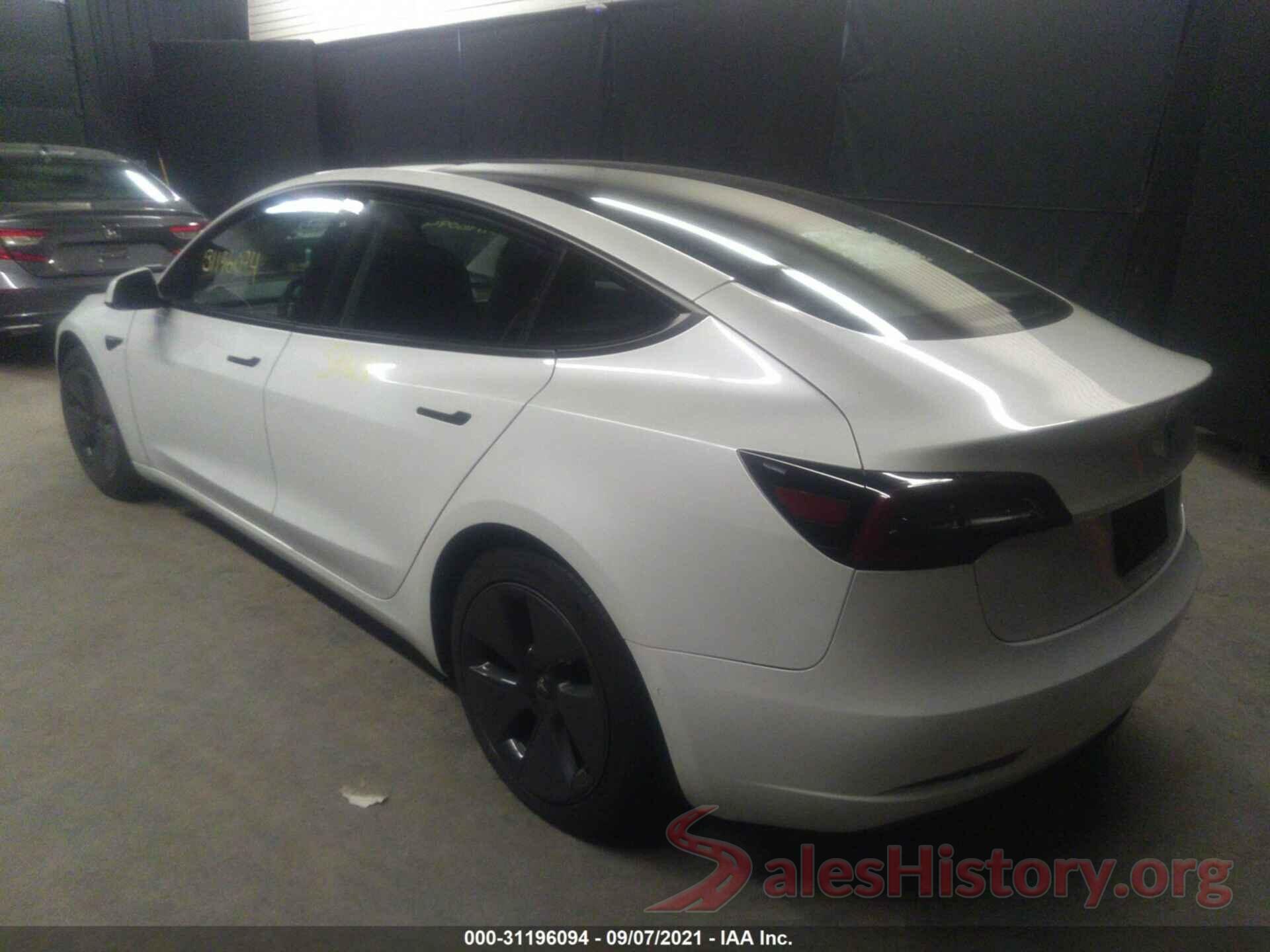 5YJ3E1EA3MF857832 2021 TESLA MODEL 3