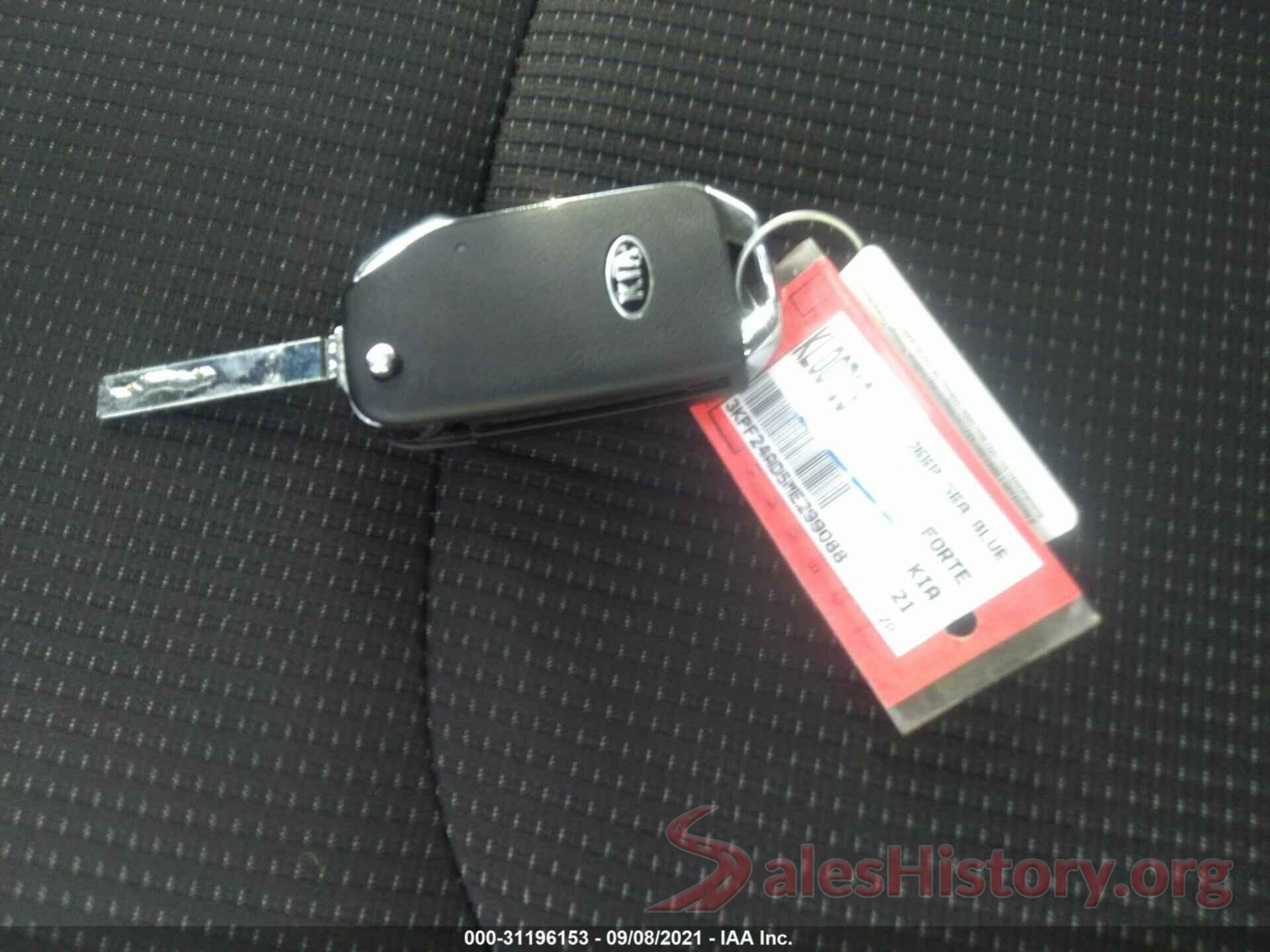 3KPF24AD5ME299088 2021 KIA FORTE