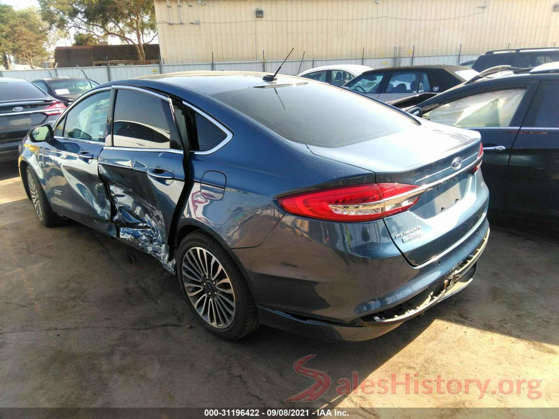 3FA6P0PU3JR111163 2018 FORD FUSION ENERGI