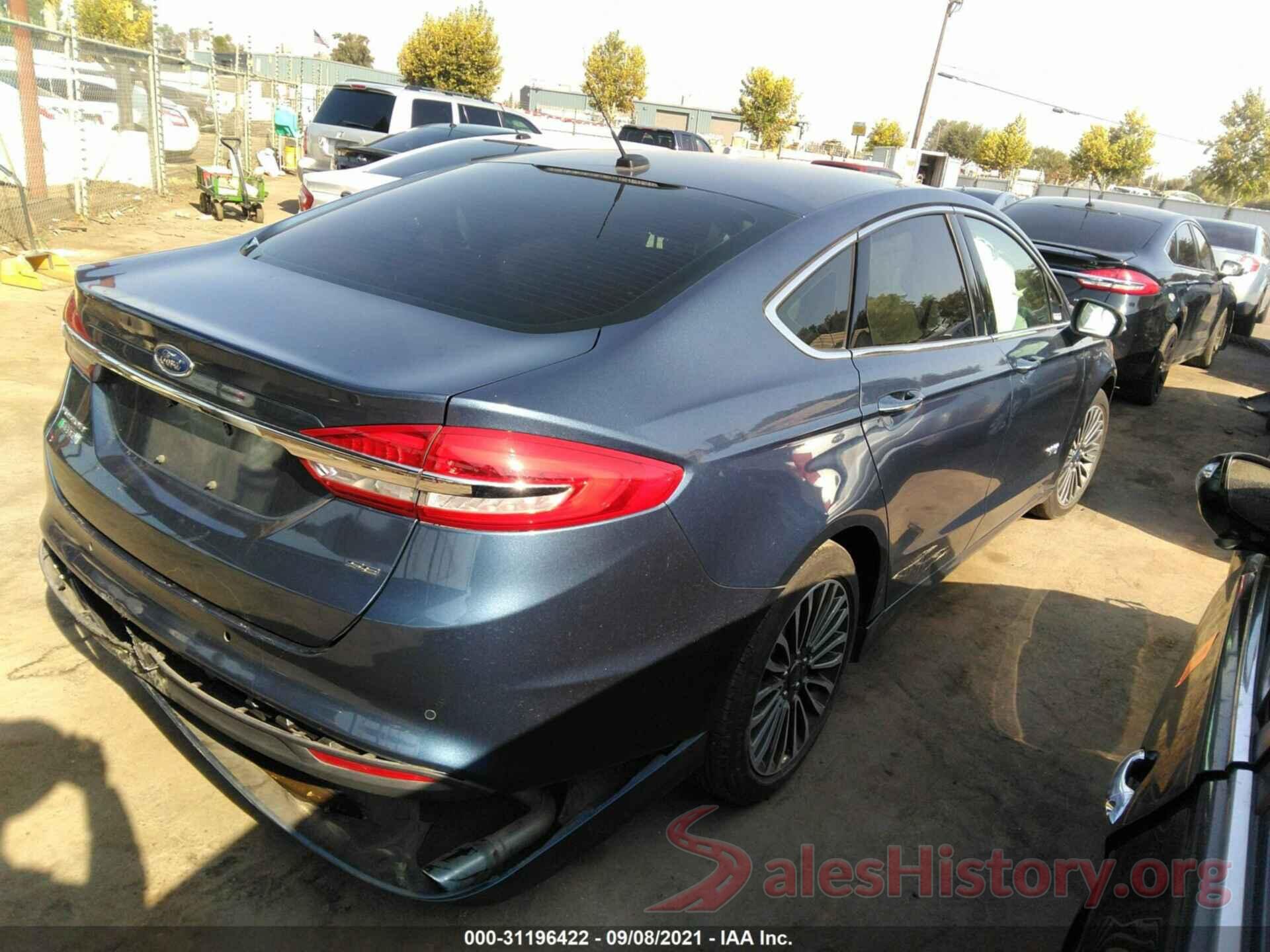 3FA6P0PU3JR111163 2018 FORD FUSION ENERGI