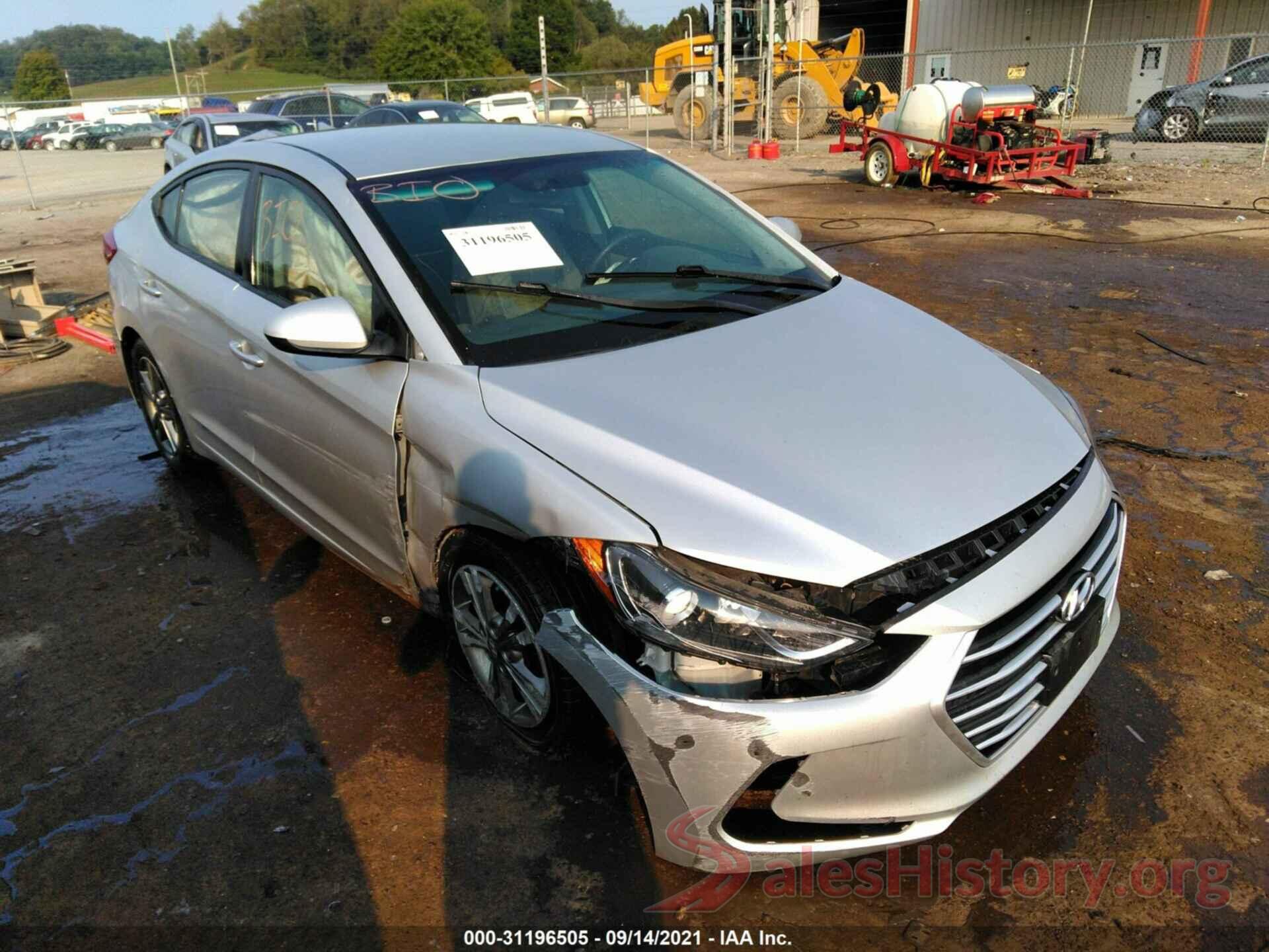 5NPD84LF1JH240499 2018 HYUNDAI ELANTRA