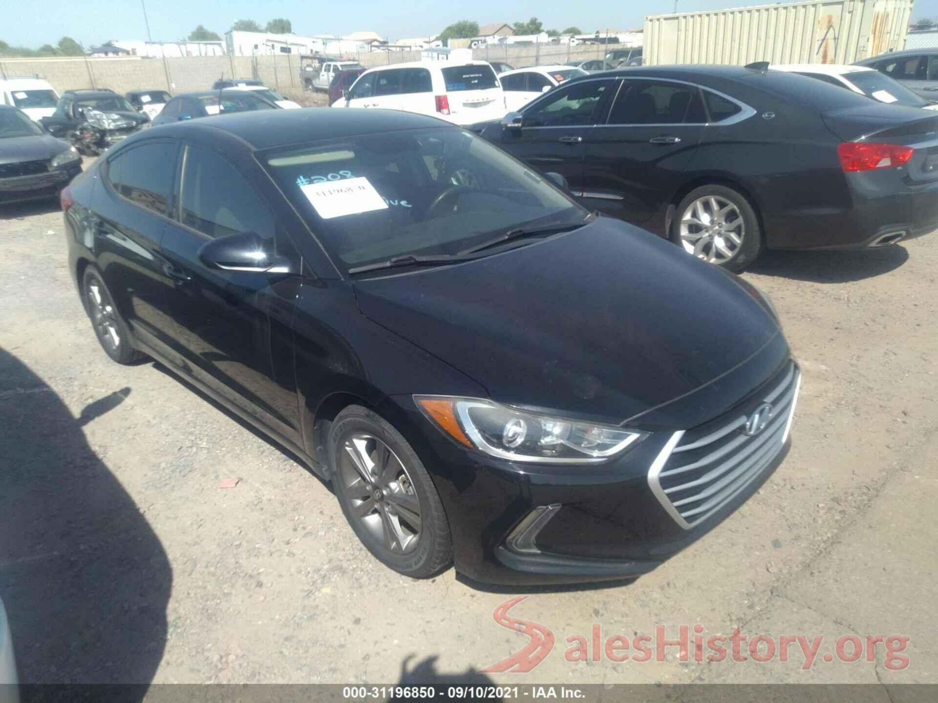 5NPD84LF4HH038458 2017 HYUNDAI ELANTRA