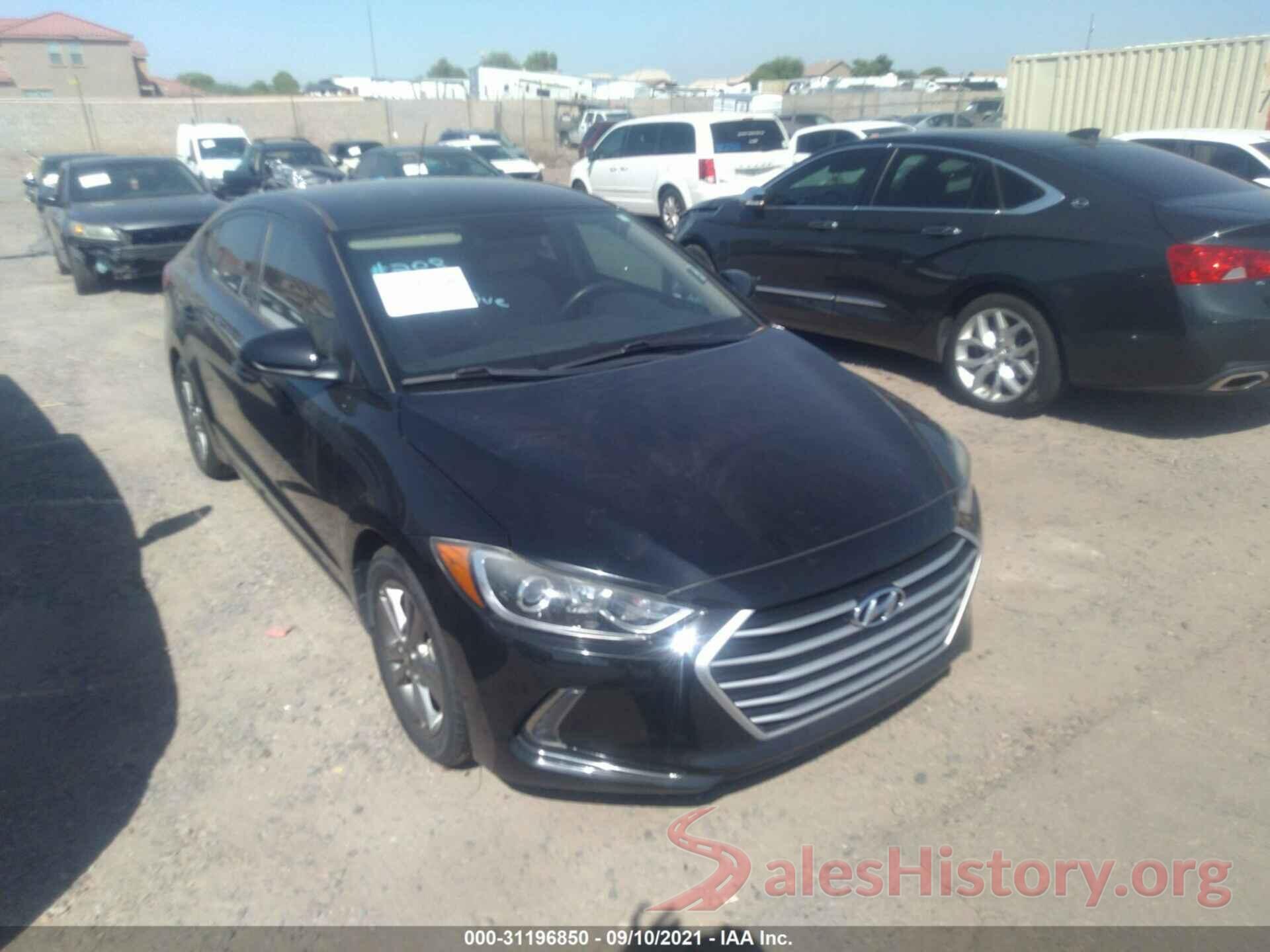 5NPD84LF4HH038458 2017 HYUNDAI ELANTRA