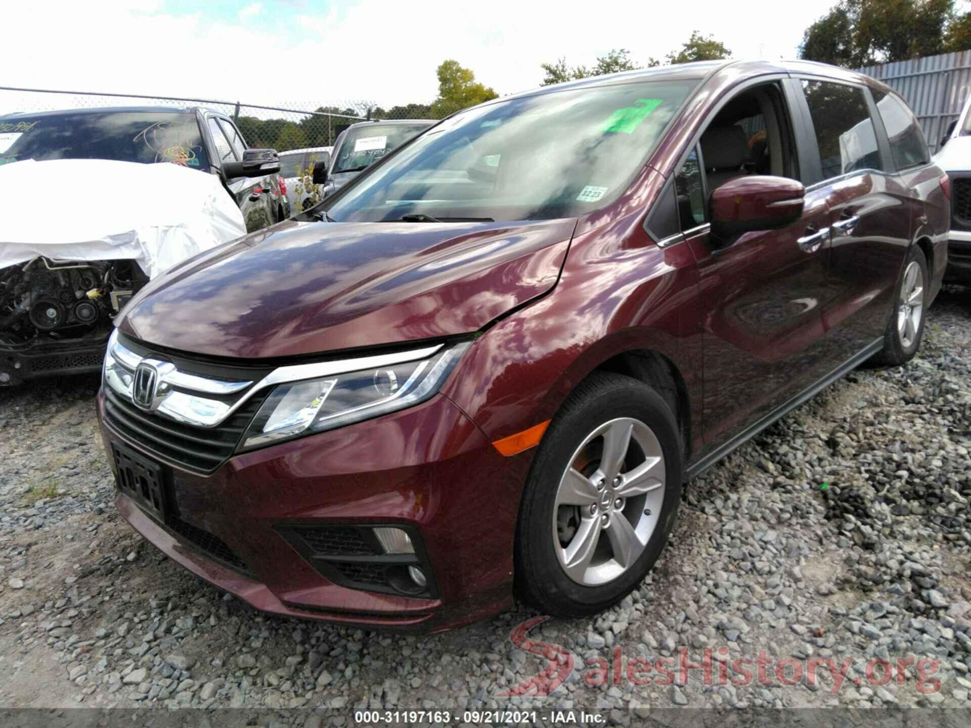 5FNRL6H71KB058285 2019 HONDA ODYSSEY