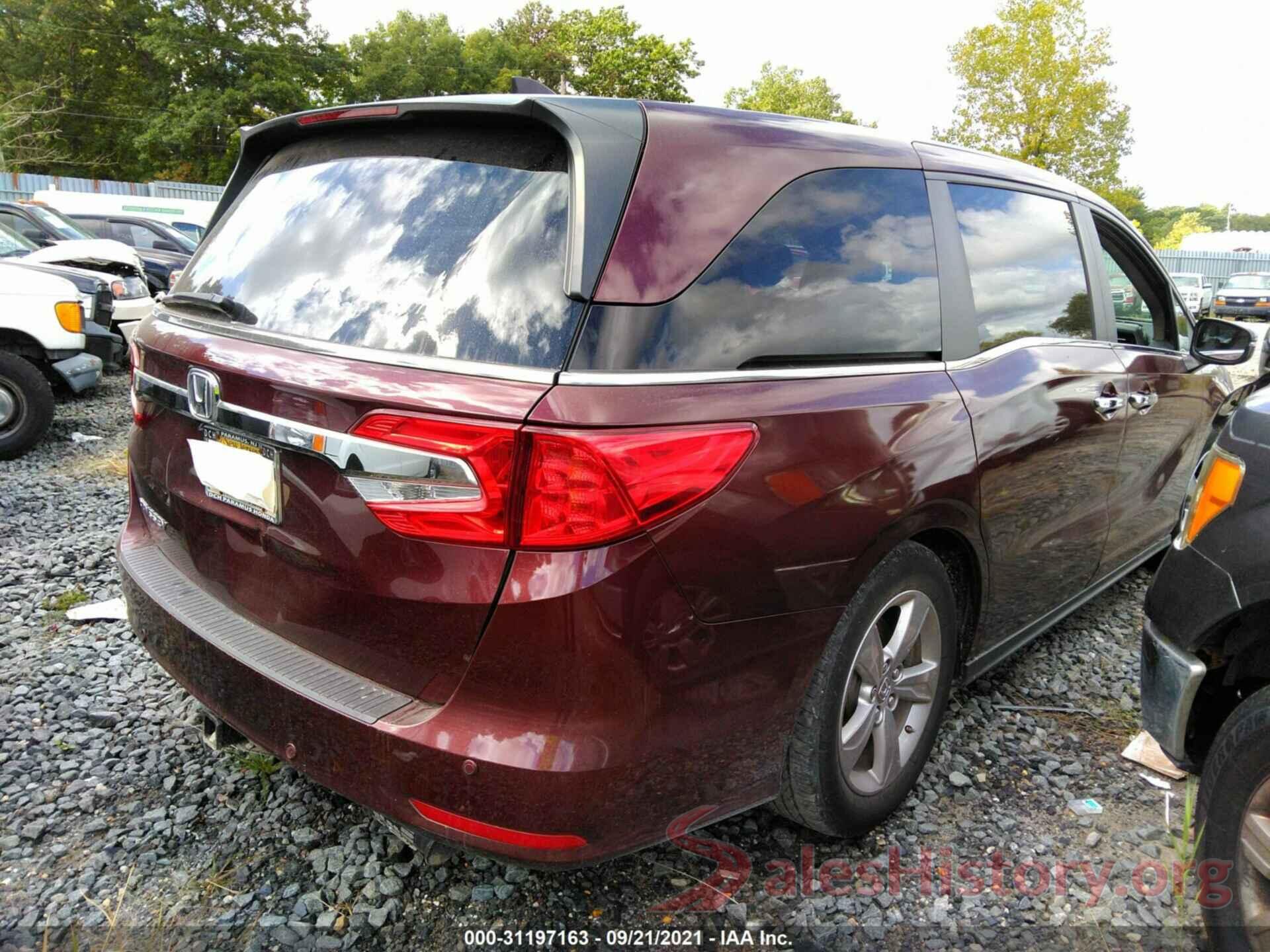 5FNRL6H71KB058285 2019 HONDA ODYSSEY