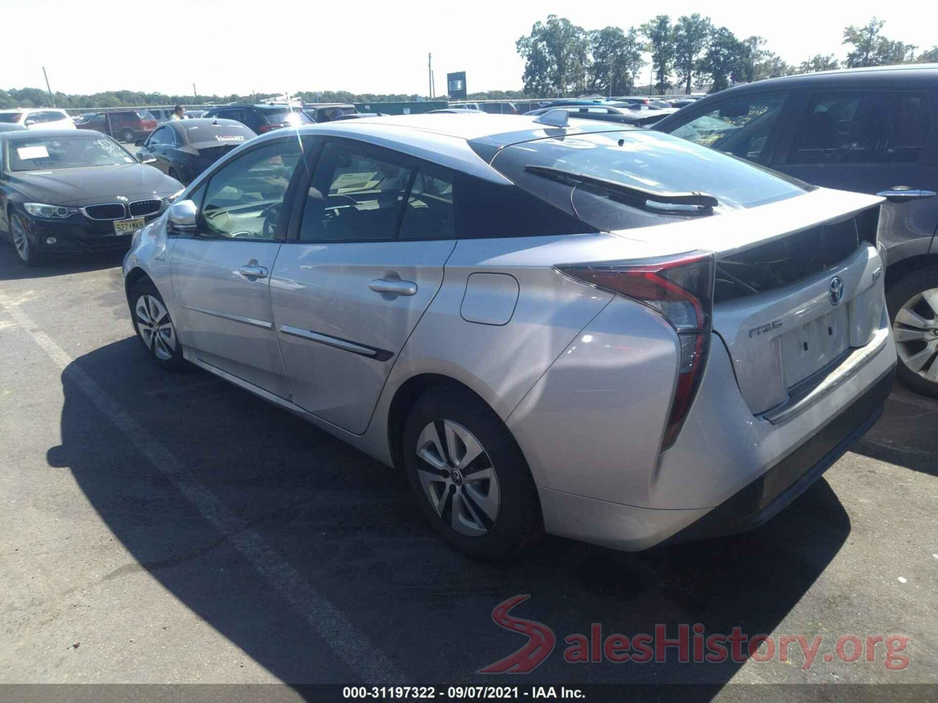 JTDKARFUXG3511406 2016 TOYOTA PRIUS