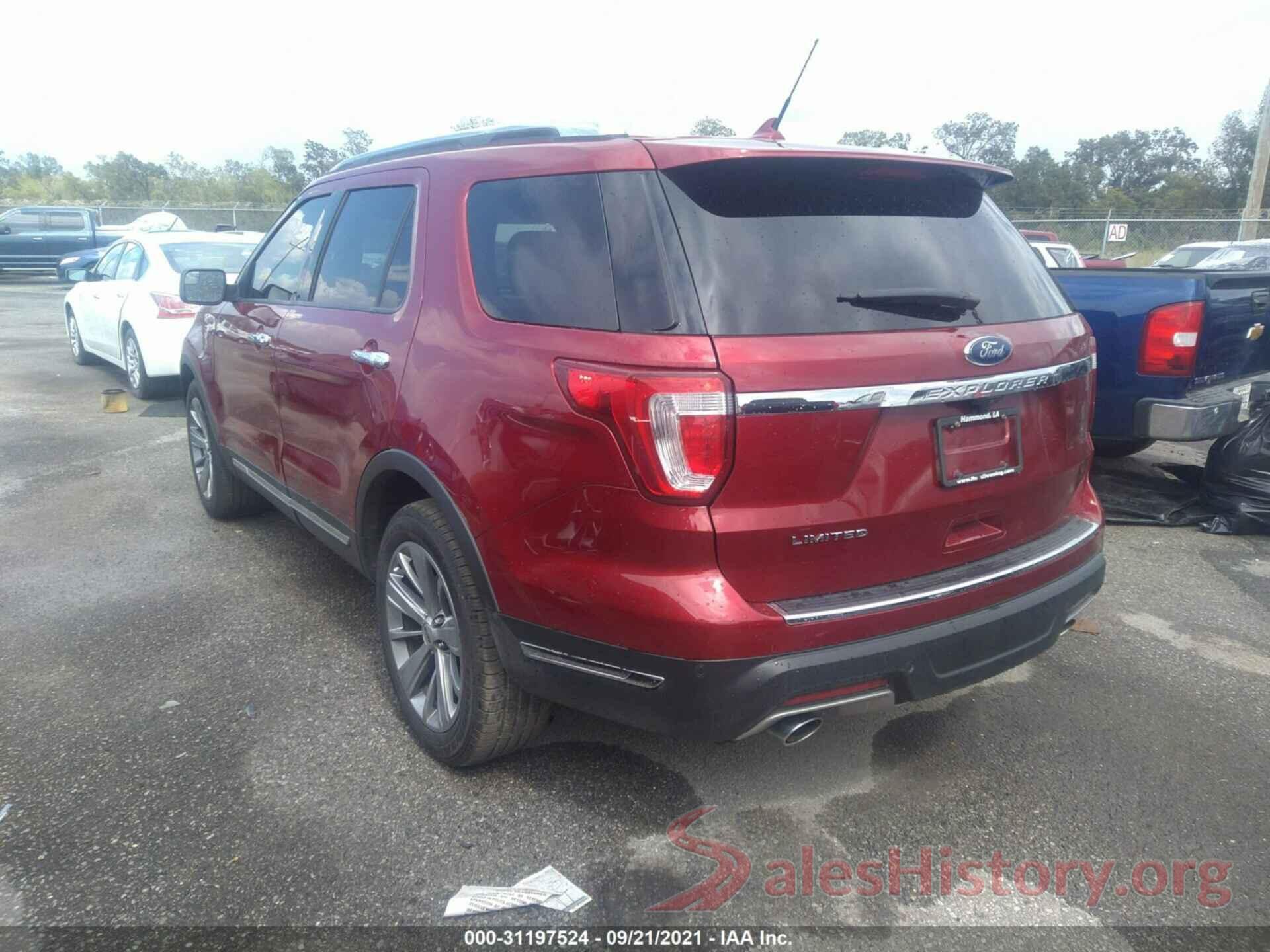 1FM5K7F8XJGA85603 2018 FORD EXPLORER