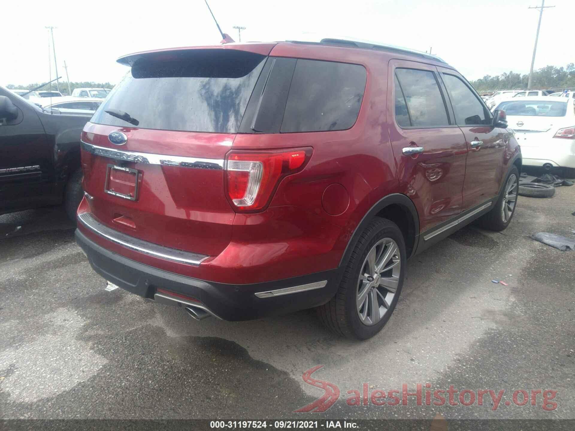 1FM5K7F8XJGA85603 2018 FORD EXPLORER