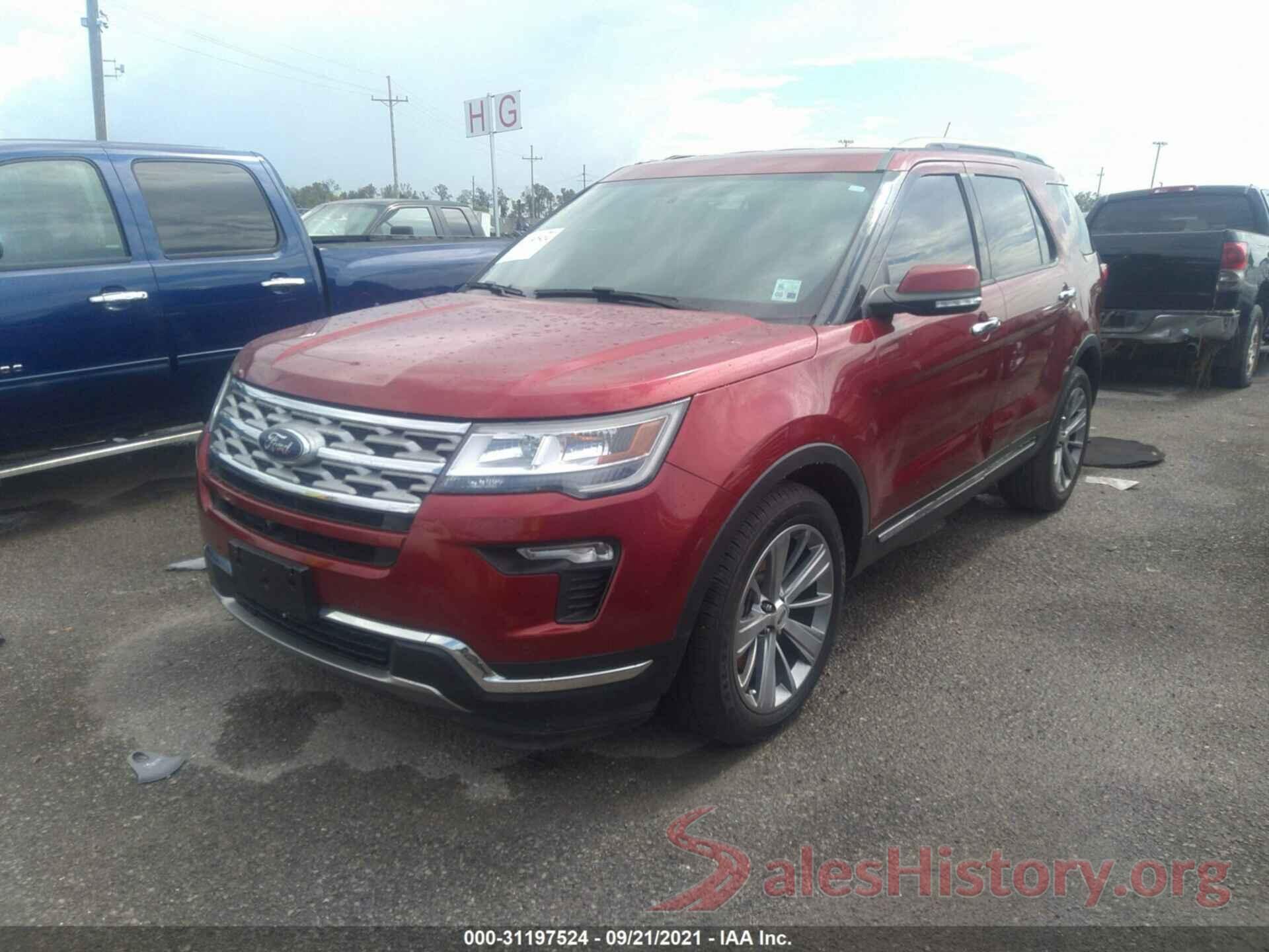 1FM5K7F8XJGA85603 2018 FORD EXPLORER